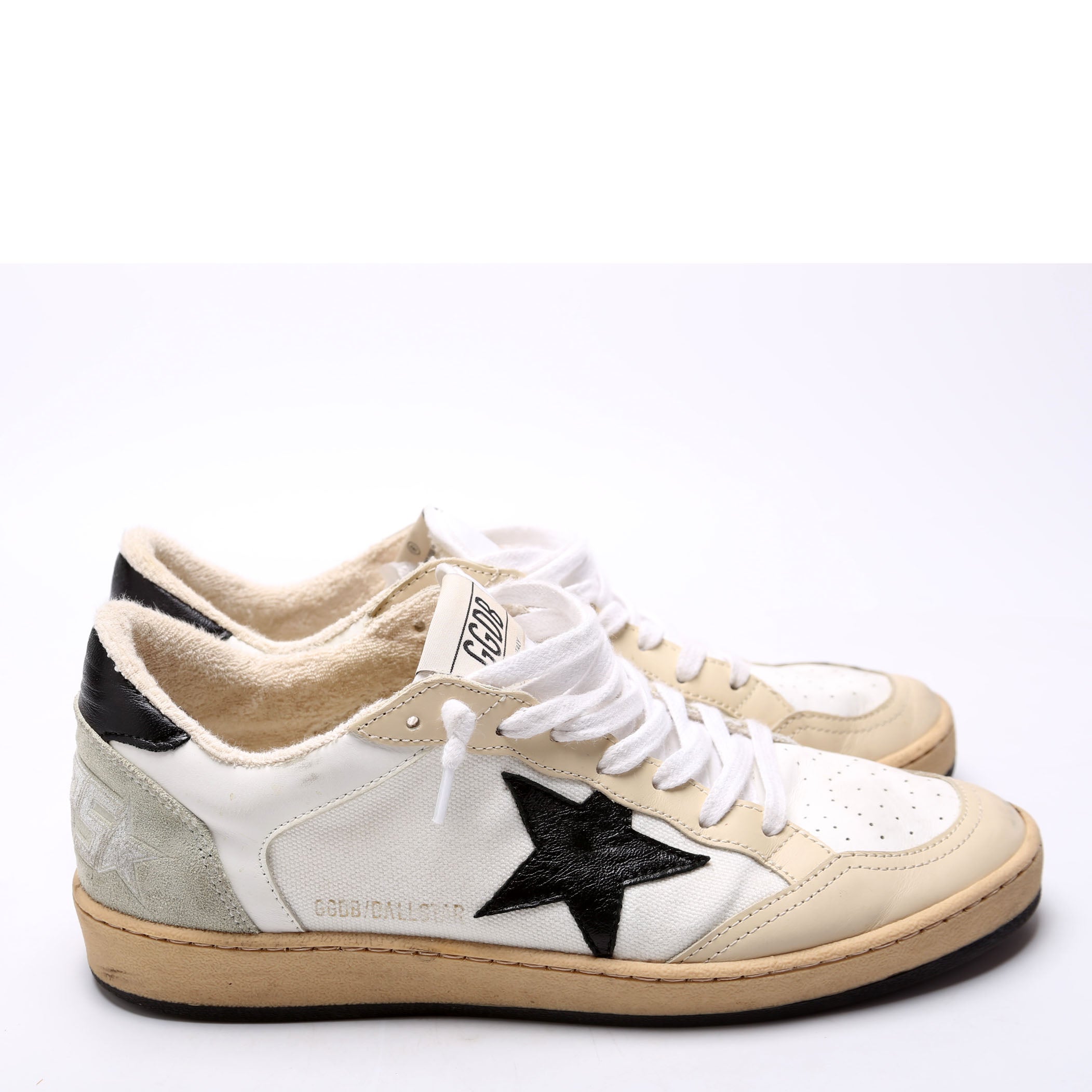 Ballstar Sneakers Size 40 White/Beige