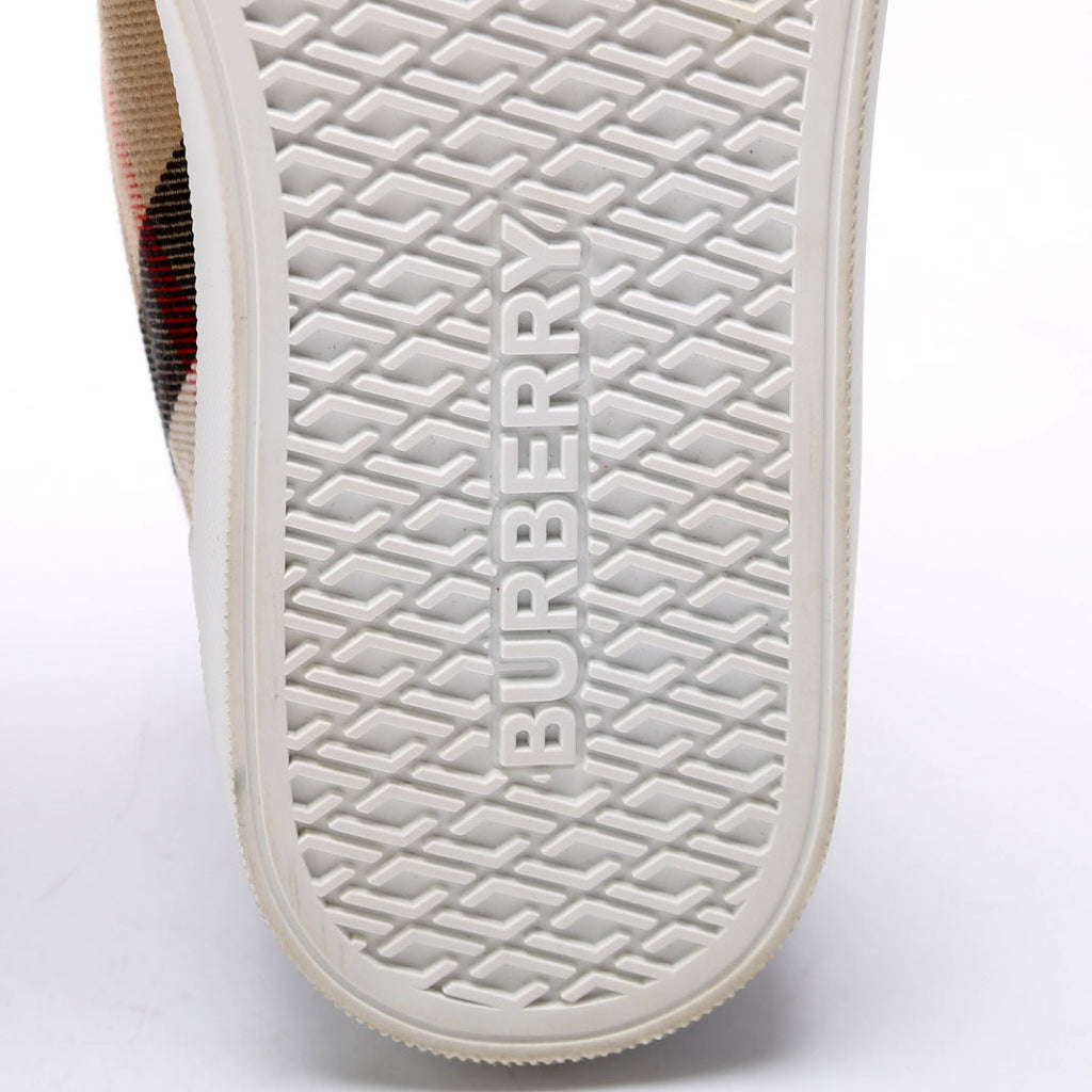 New Salmond Low Top Sneakers Size 39 White/Tan