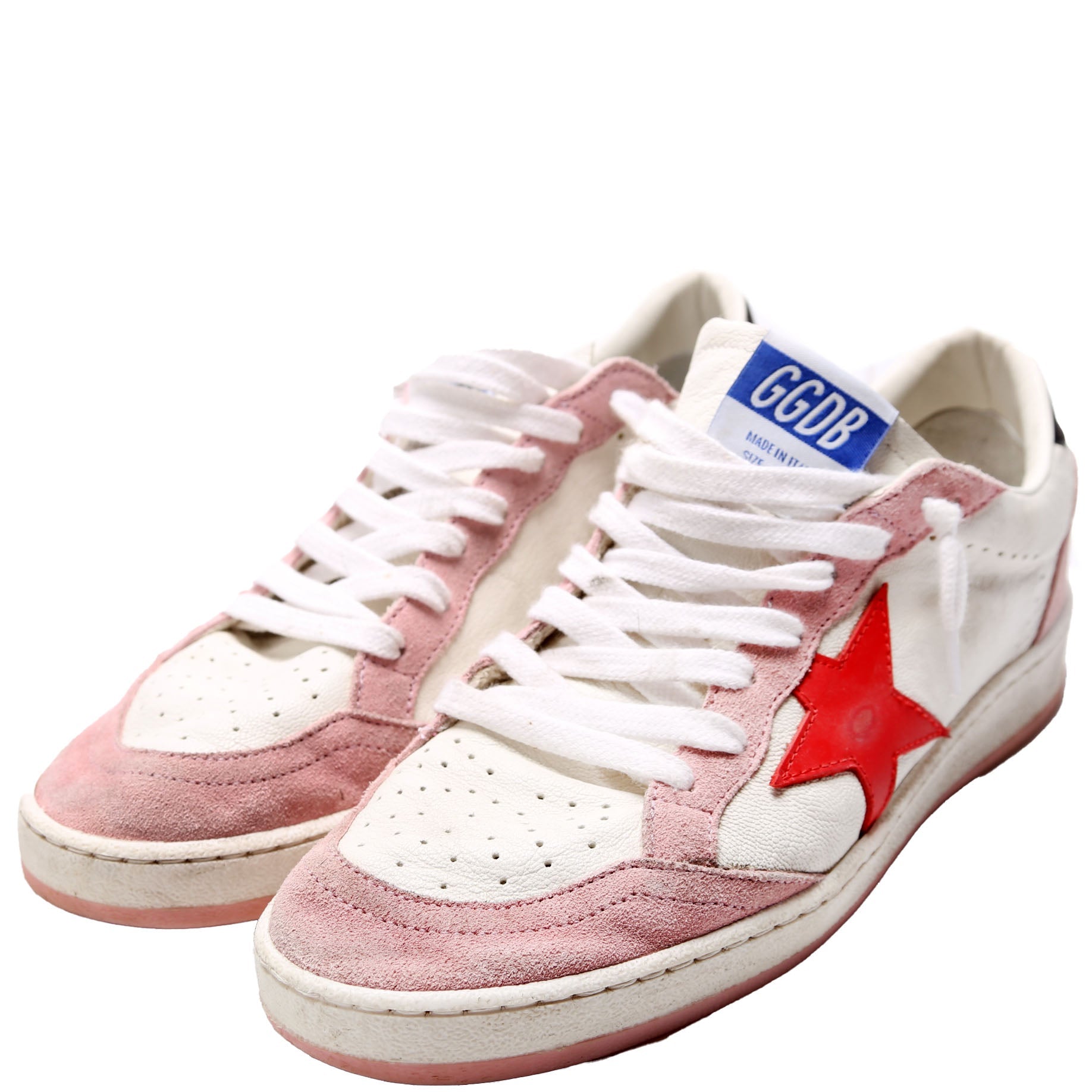 Ballstar Sneakers Size 39 White/Pink