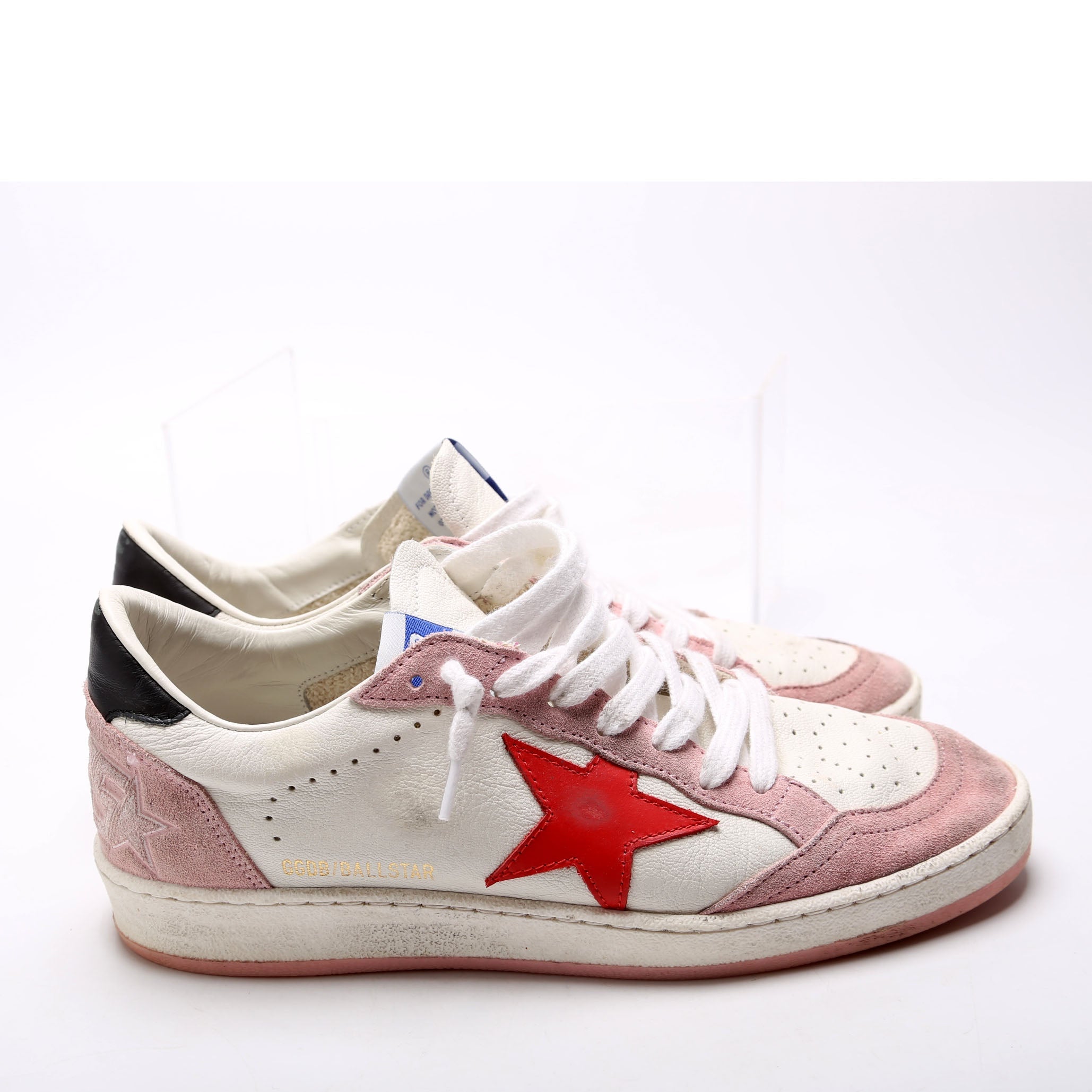 Ballstar Sneakers Size 39 White/Pink