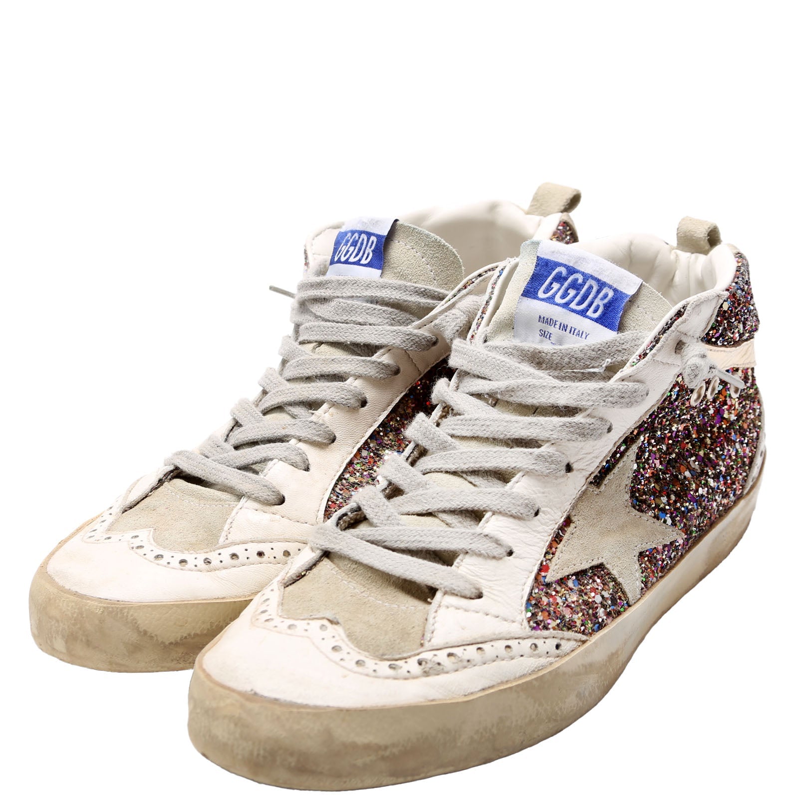 Midstar Sneakers Size 39 White/Multicolor
