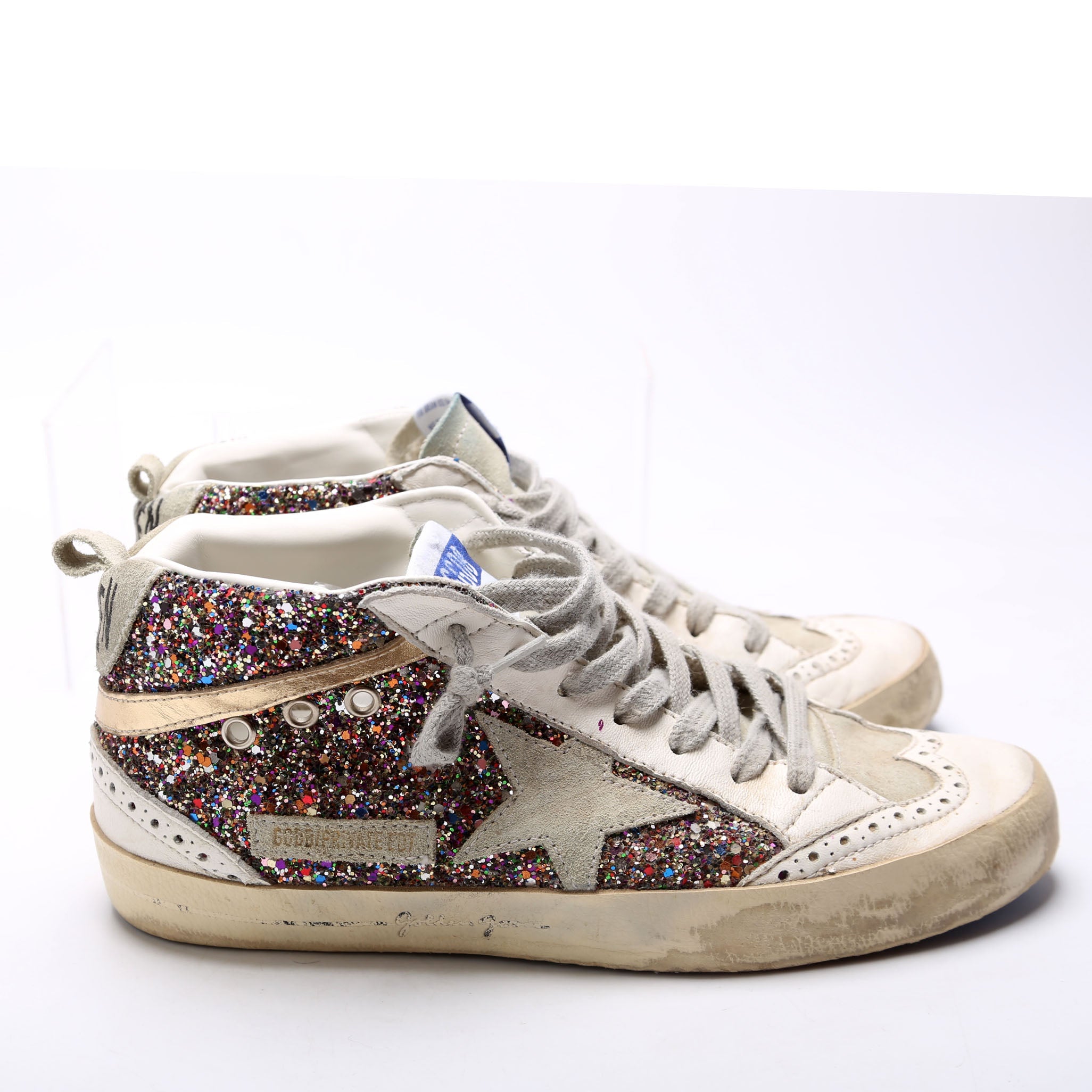 Midstar Sneakers Size 39 White/Multicolor