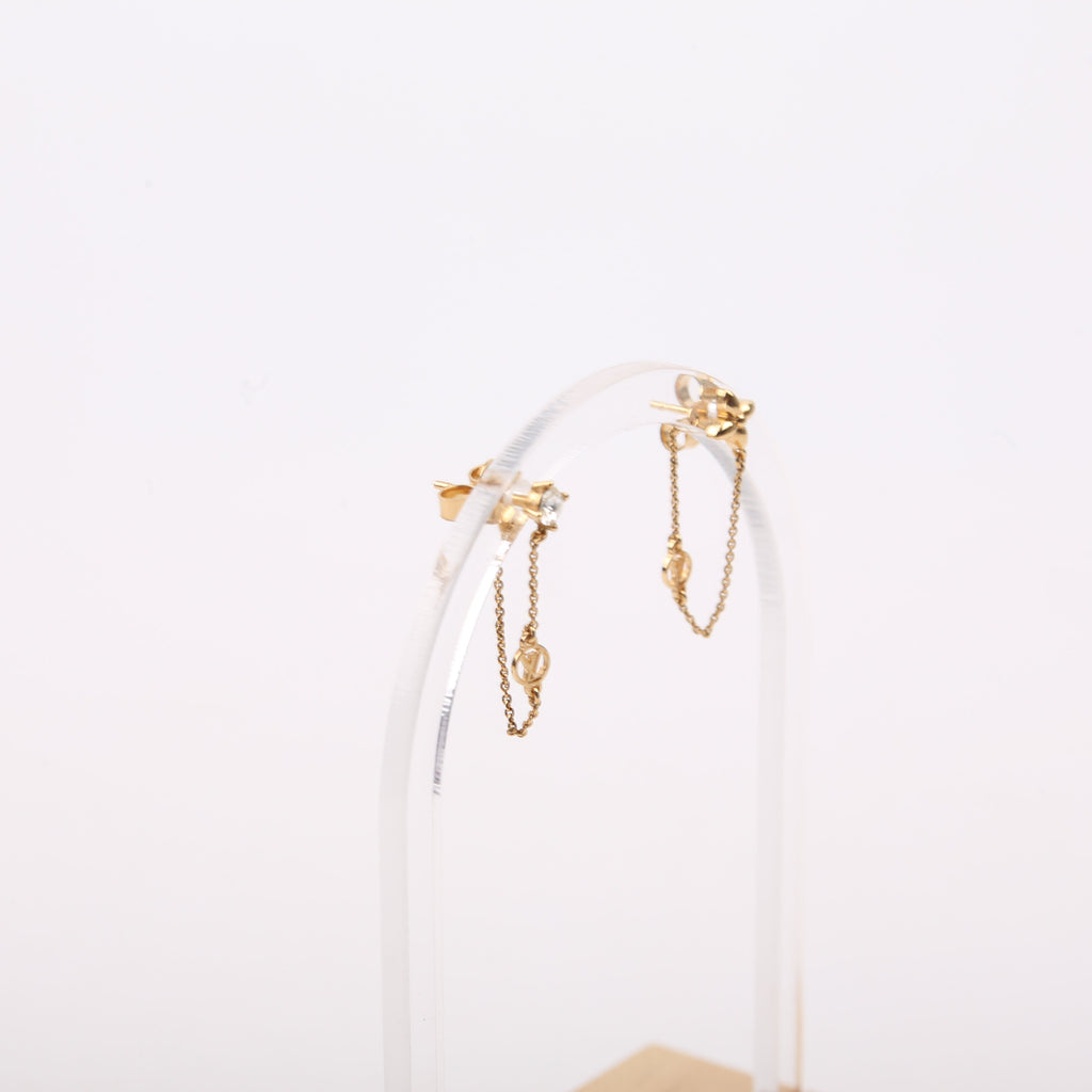 Petit Louis Stud Earrings Gold