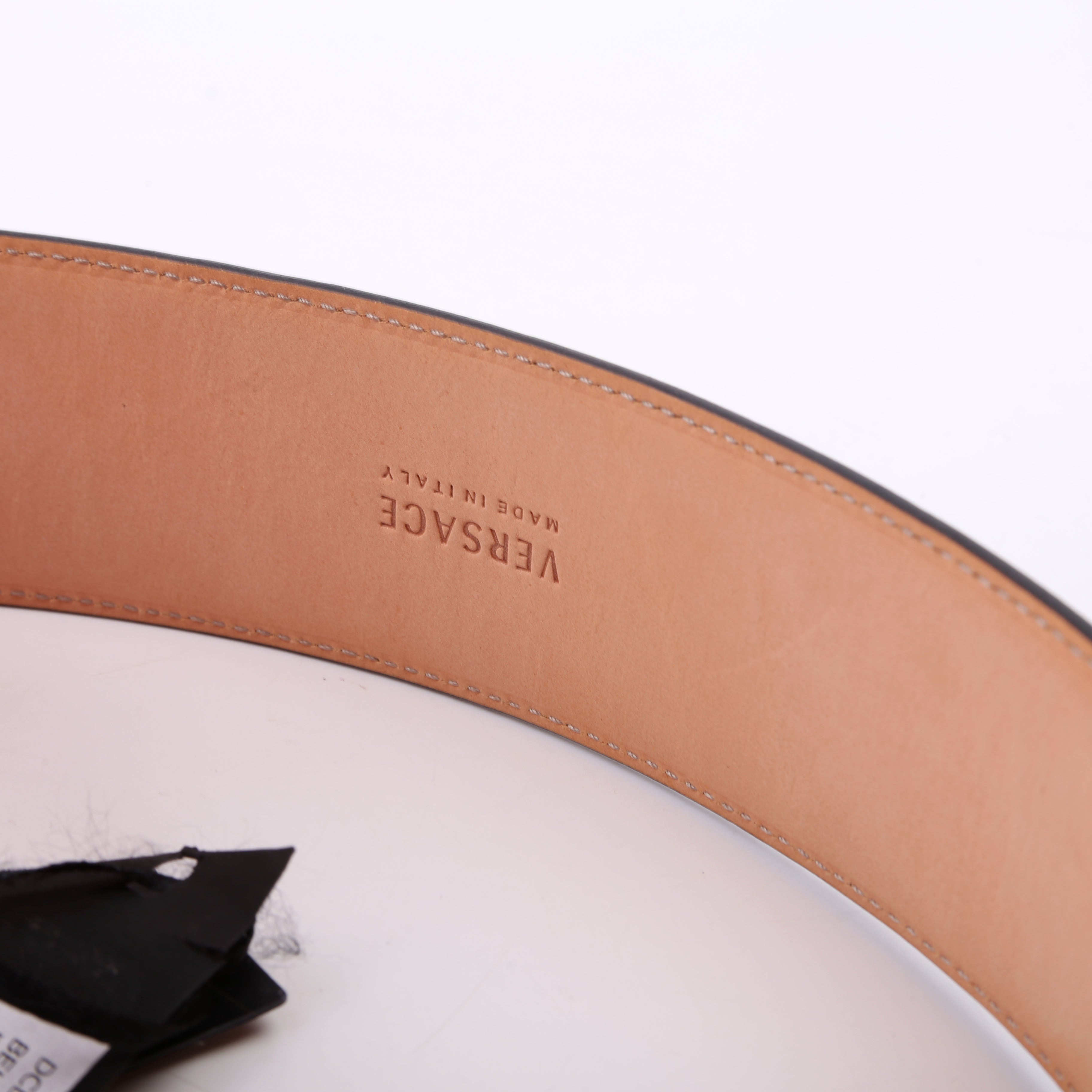 Baroque Bucklet Vitello Belt 80/32 Pink/Gold