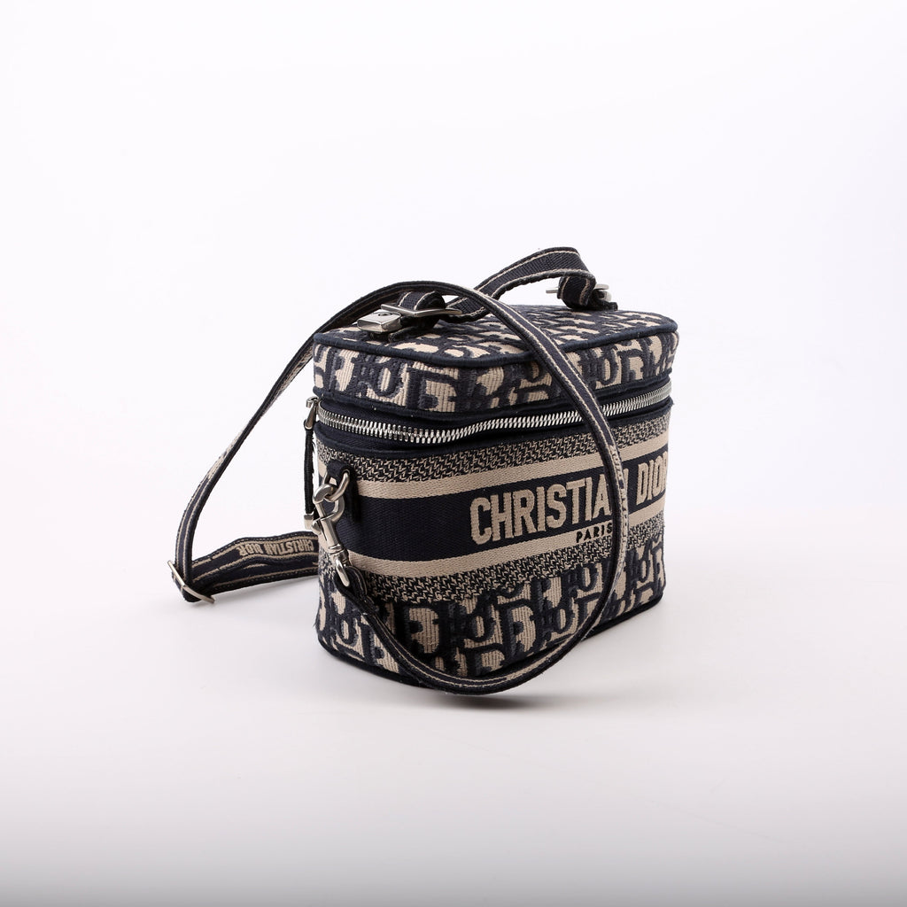 Travel Small Vanity Case Oblique With Strap