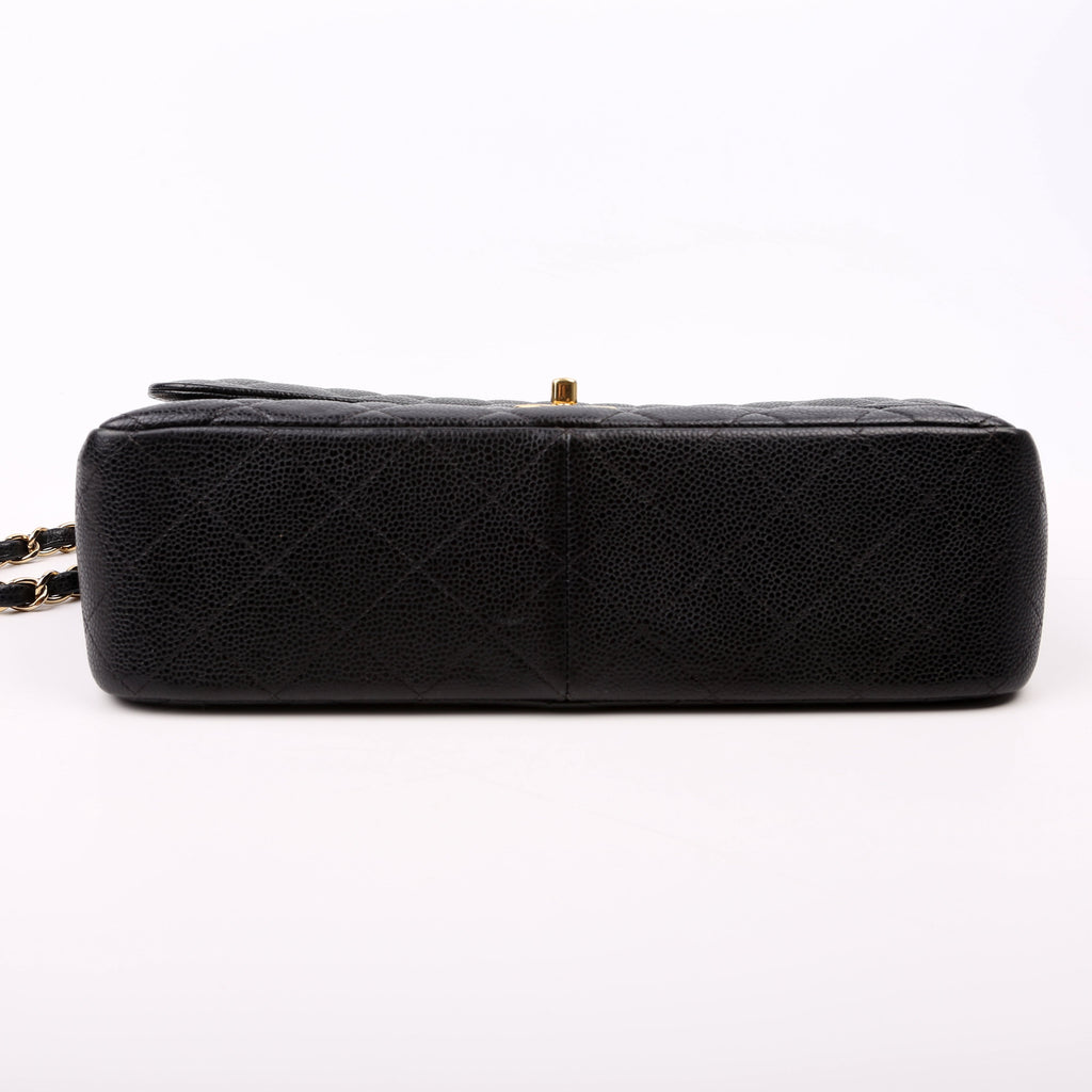 Classic Flap Jum Caviar 17-20M Black/Gold