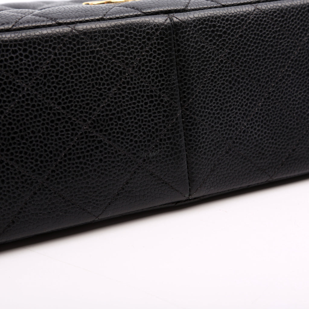 Classic Flap Jum Caviar 17-20M Black/Gold