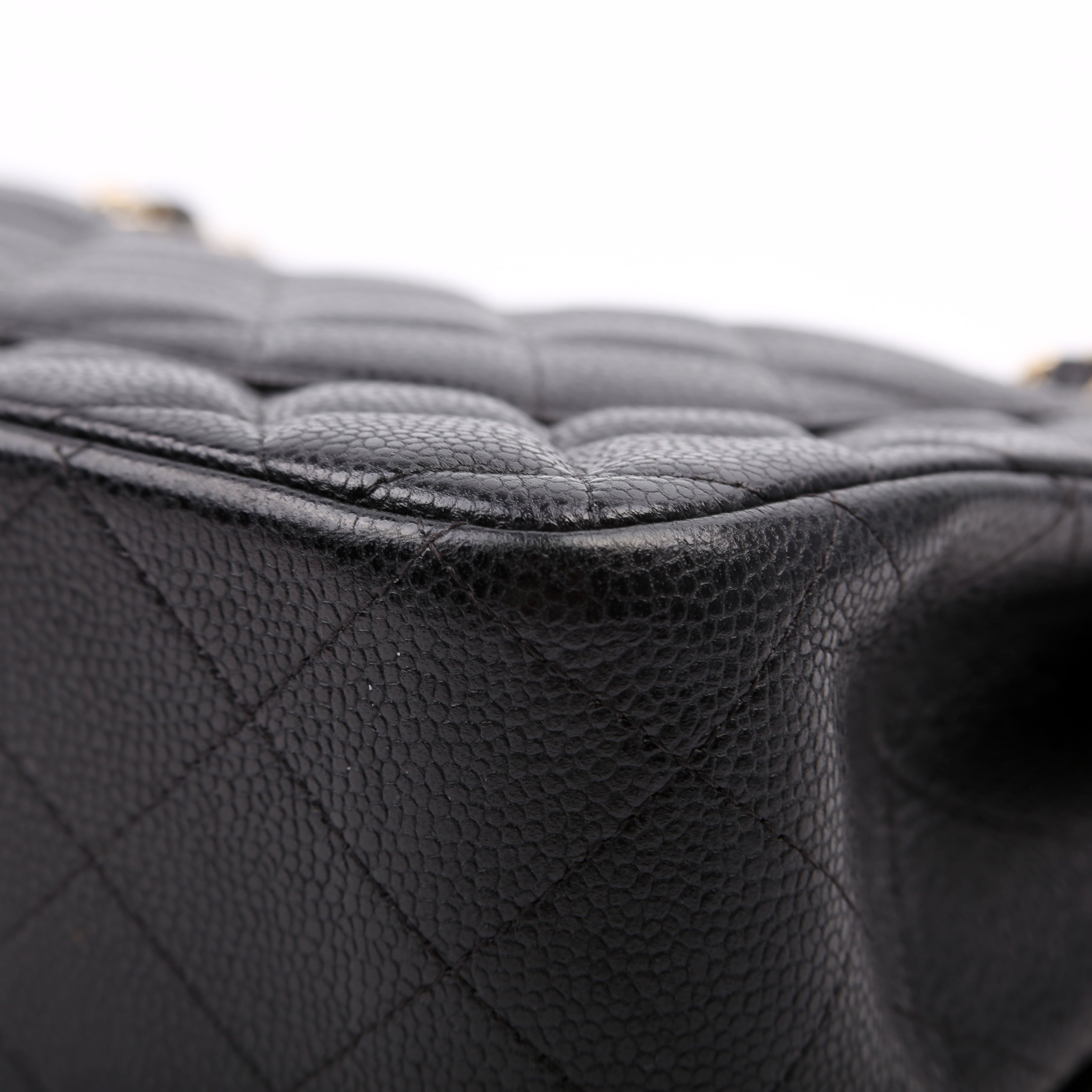 Classic Flap Jum Caviar 17-20M Black/Gold