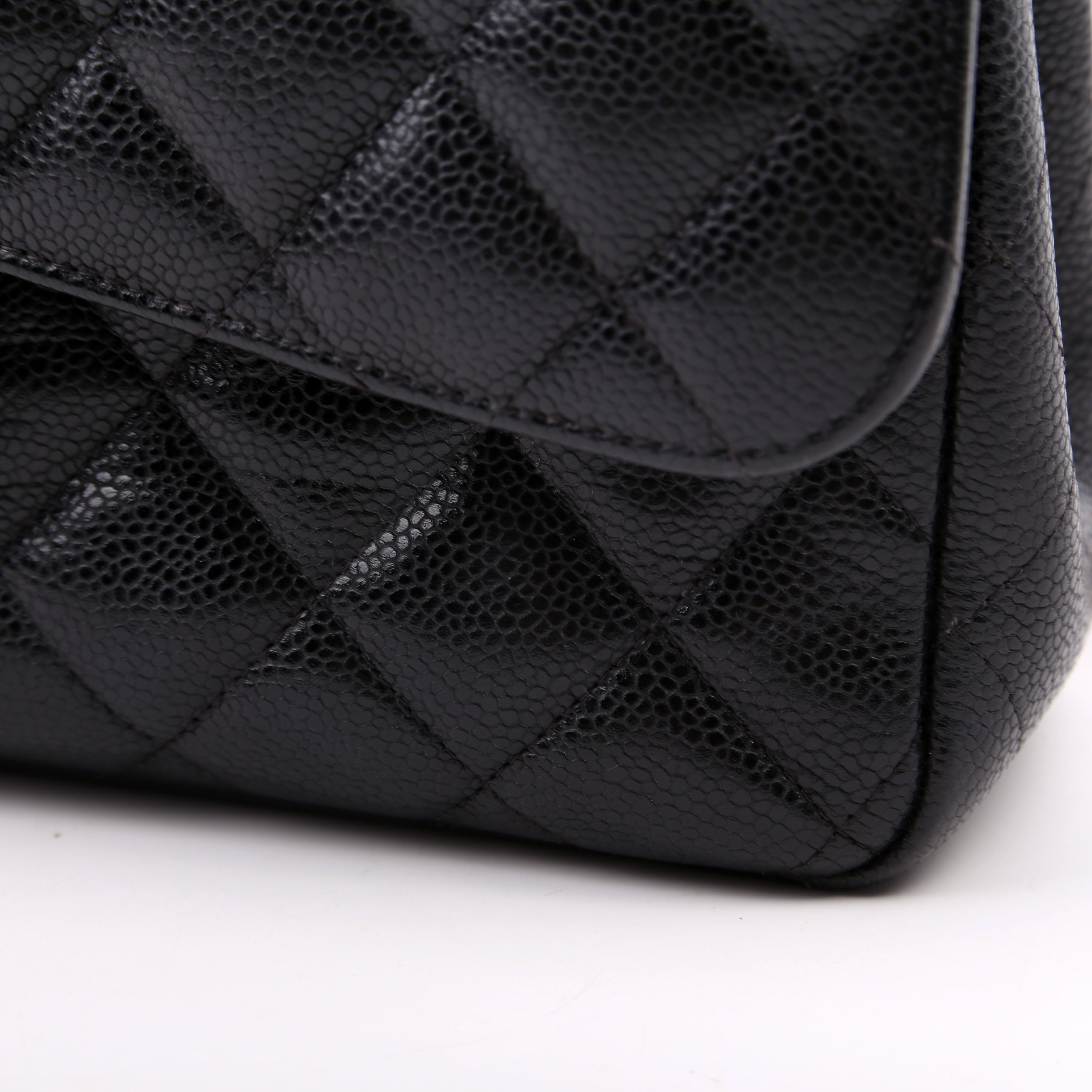 Classic Flap Jum Caviar 17-20M Black/Gold