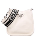 1BH191 Leather Mini Shoulder Bag White