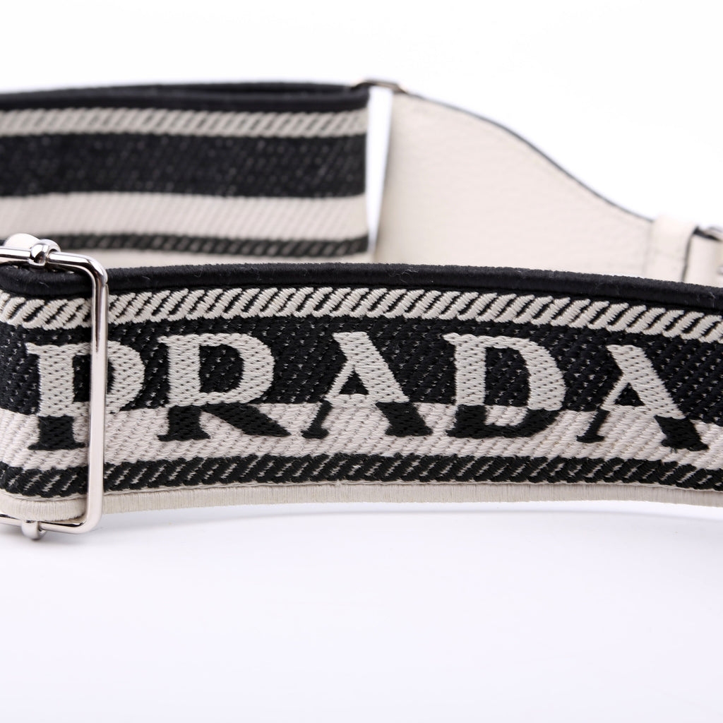 1BH191 Leather Mini Shoulder Bag White