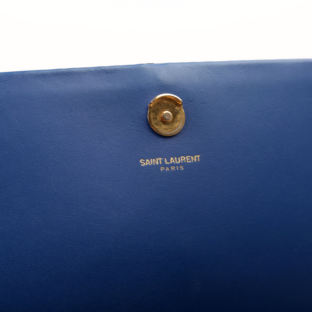 Kate Tassel Satchel Medium Blue