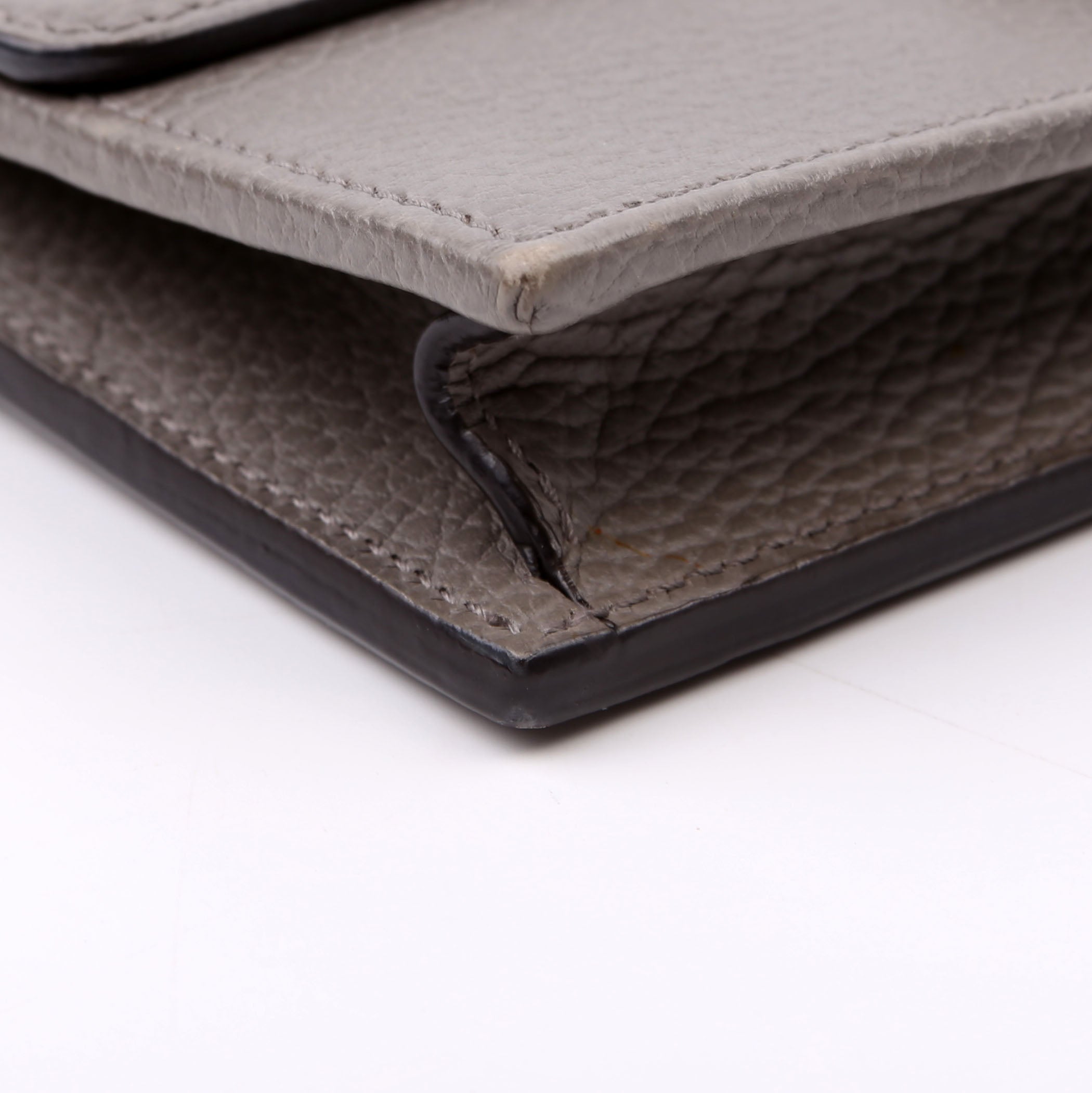 510314 Interlocking G Chain Wallet Grey