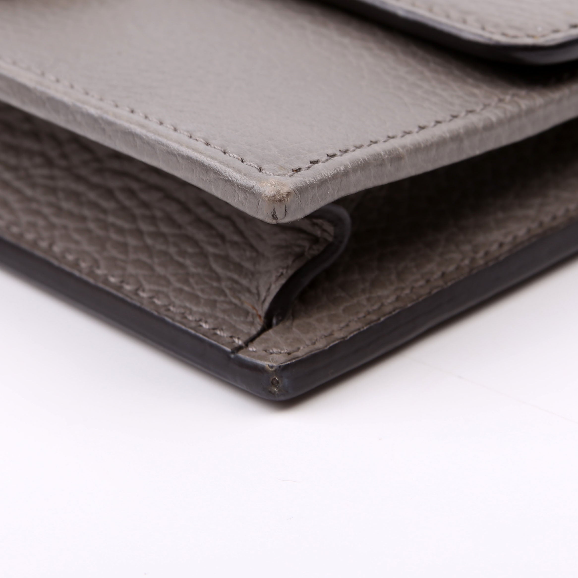 510314 Interlocking G Chain Wallet Grey