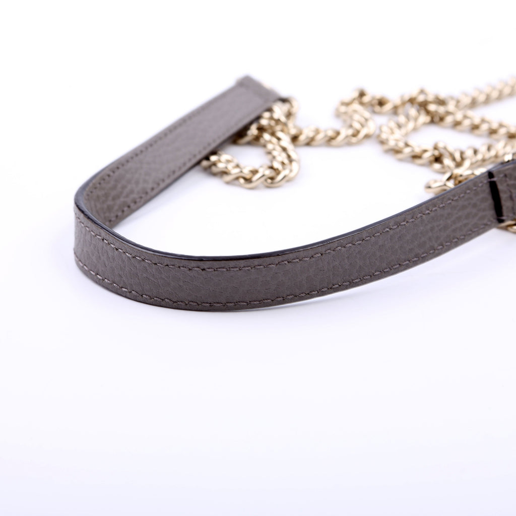 510314 Interlocking G Chain Wallet Grey