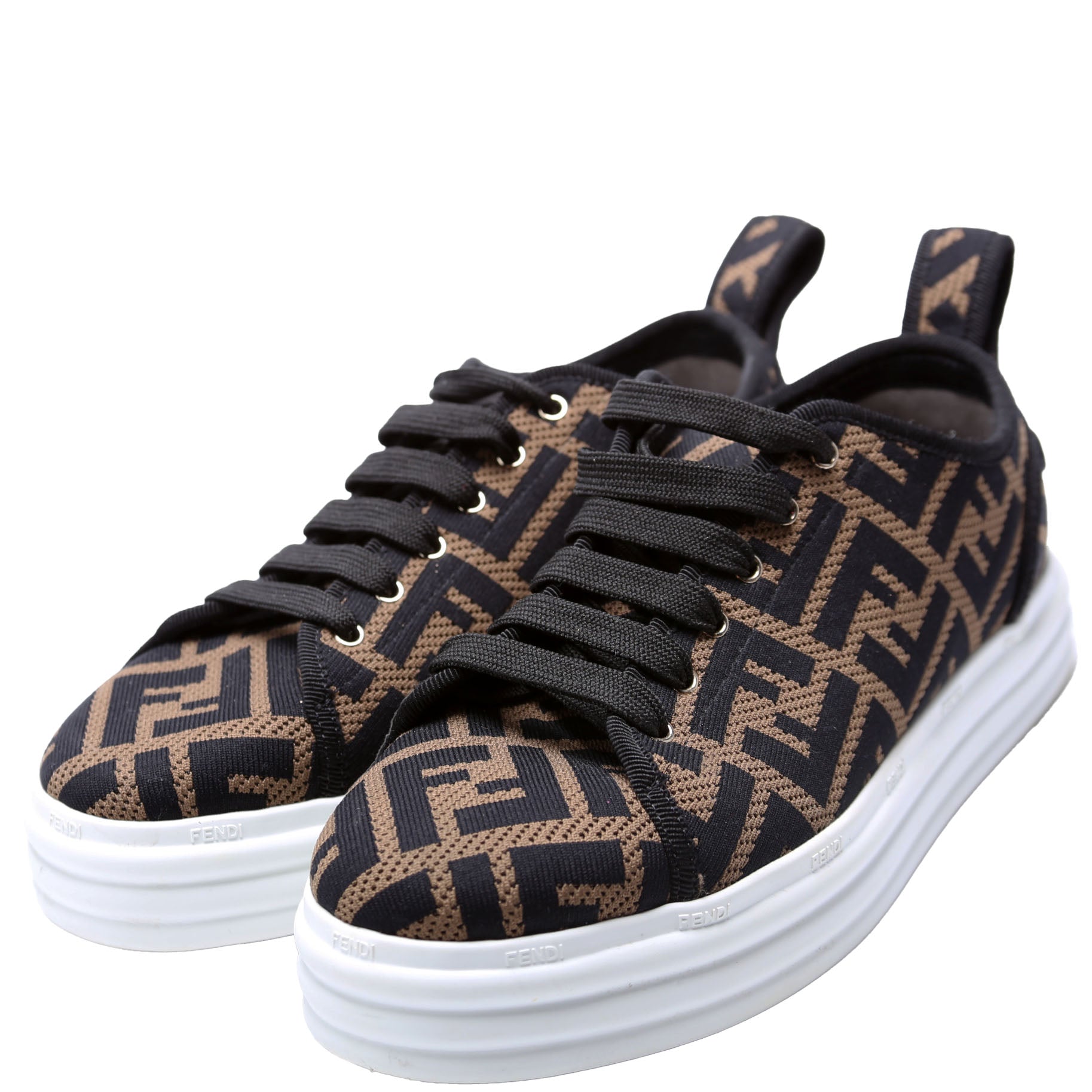 FF Micro-Perf Fabric Rise Low Top Sneakers Size 37
