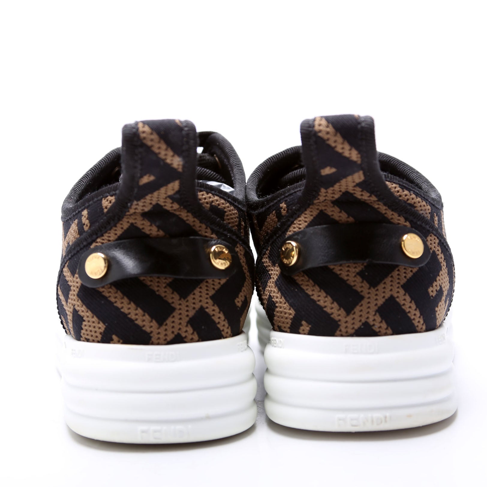 FF Micro-Perf Fabric Rise Low Top Sneakers Size 37