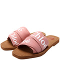 Woody Ribbon Flats Size 38 Pink