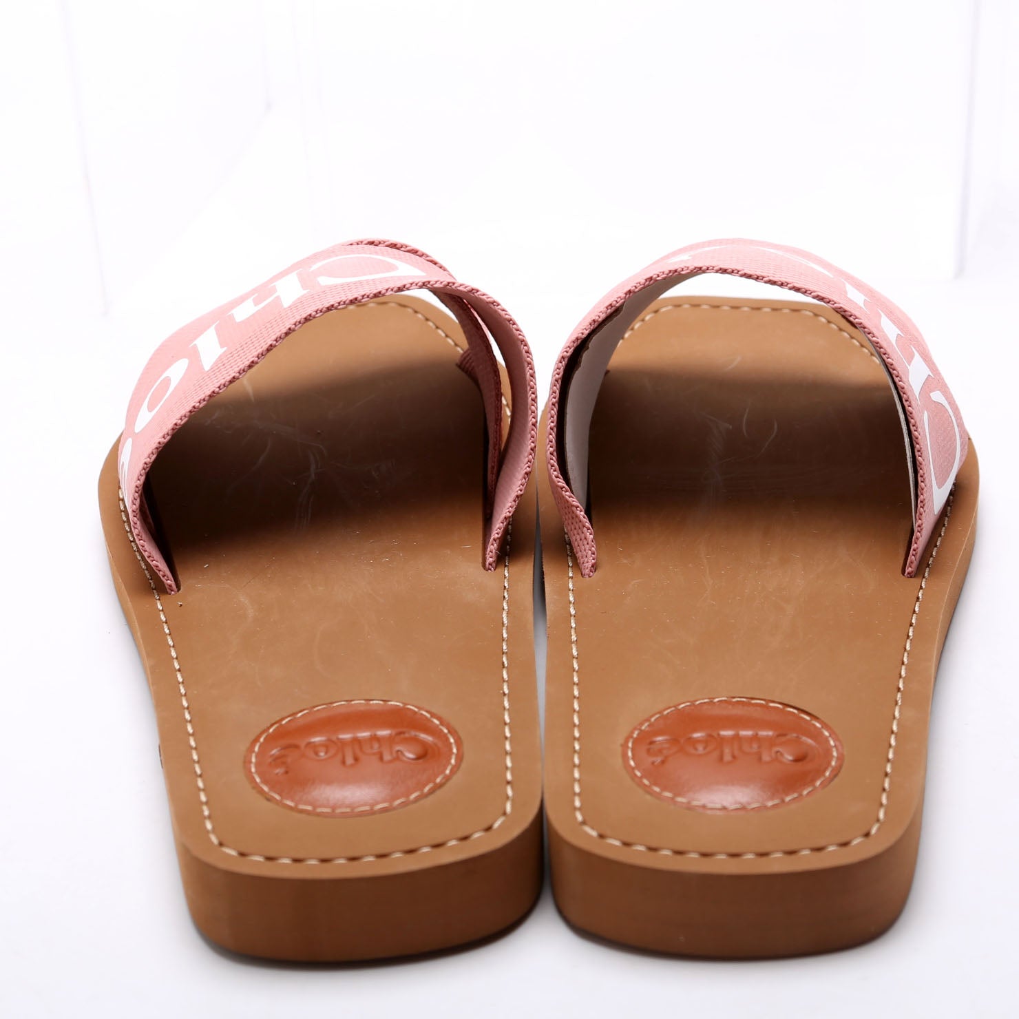 Woody Ribbon Flats Size 38 Pink