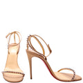 So Me 100MM Sandals Size 39.5 Nude