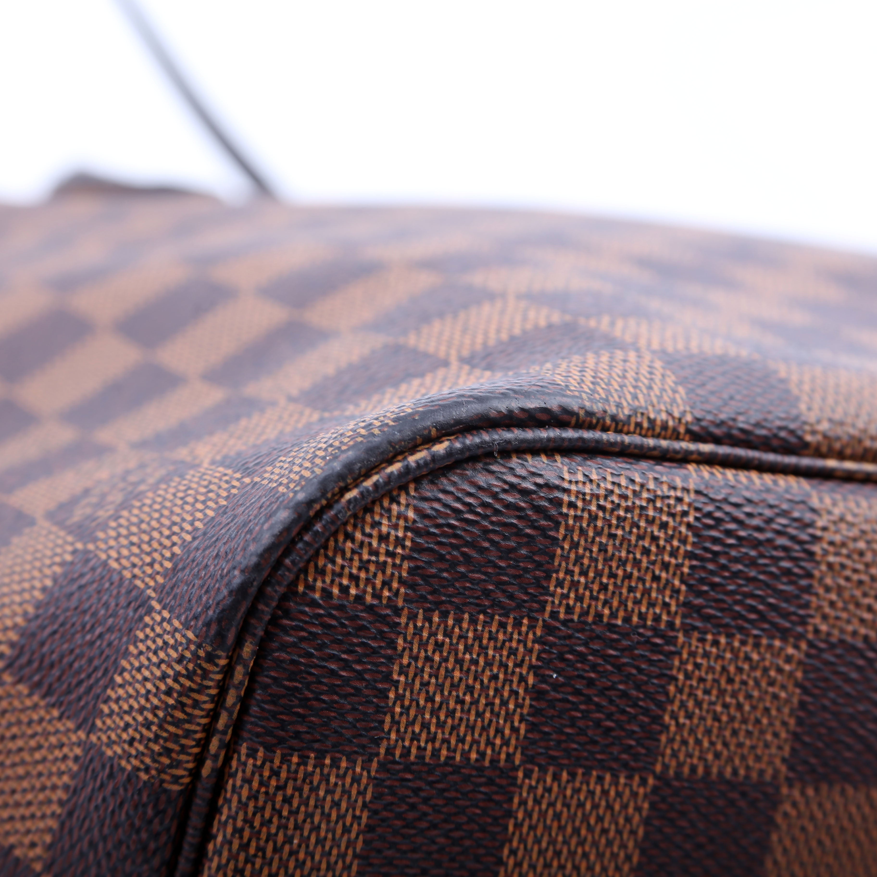 Neverfull With Wallet MM Damier Ebene