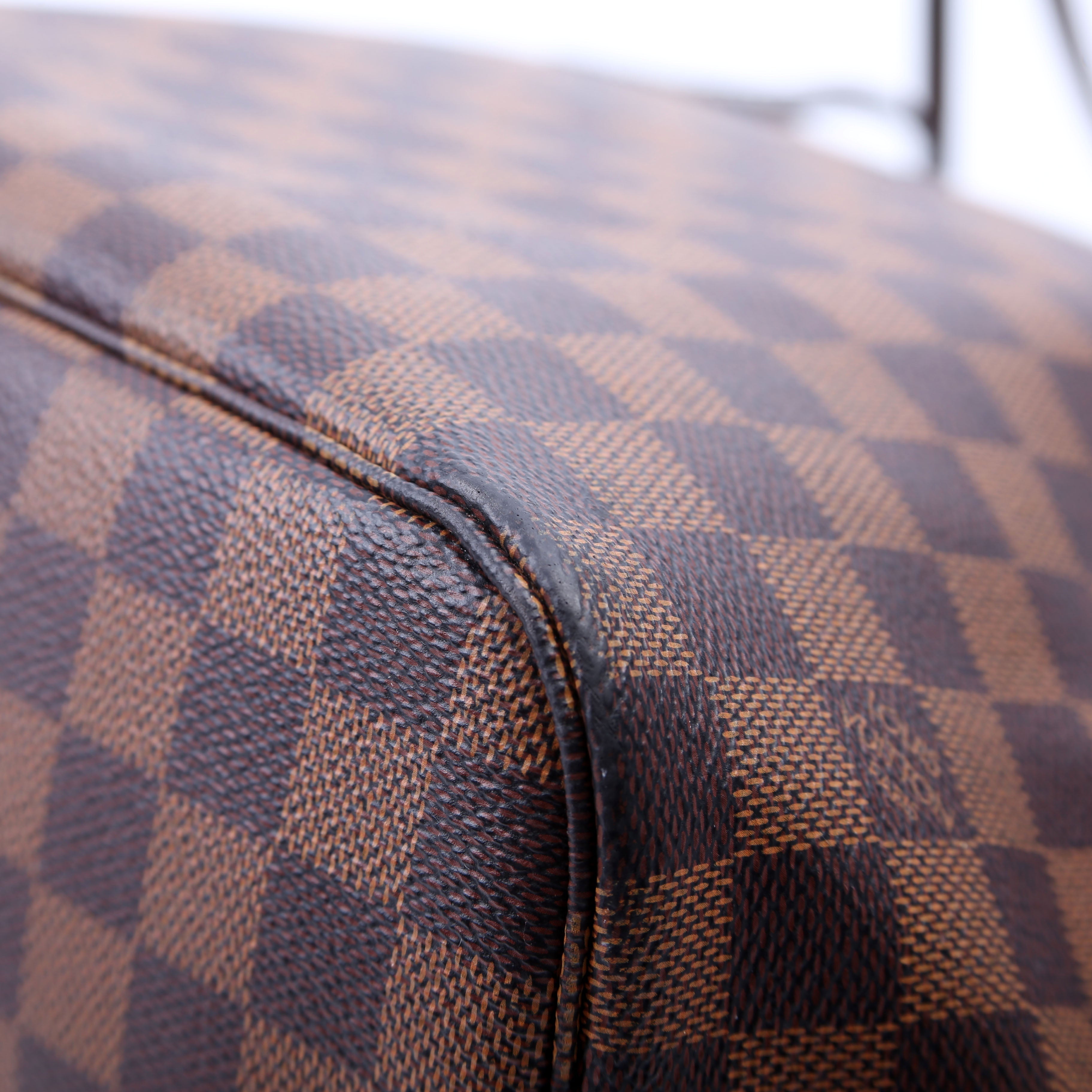 Neverfull With Wallet MM Damier Ebene