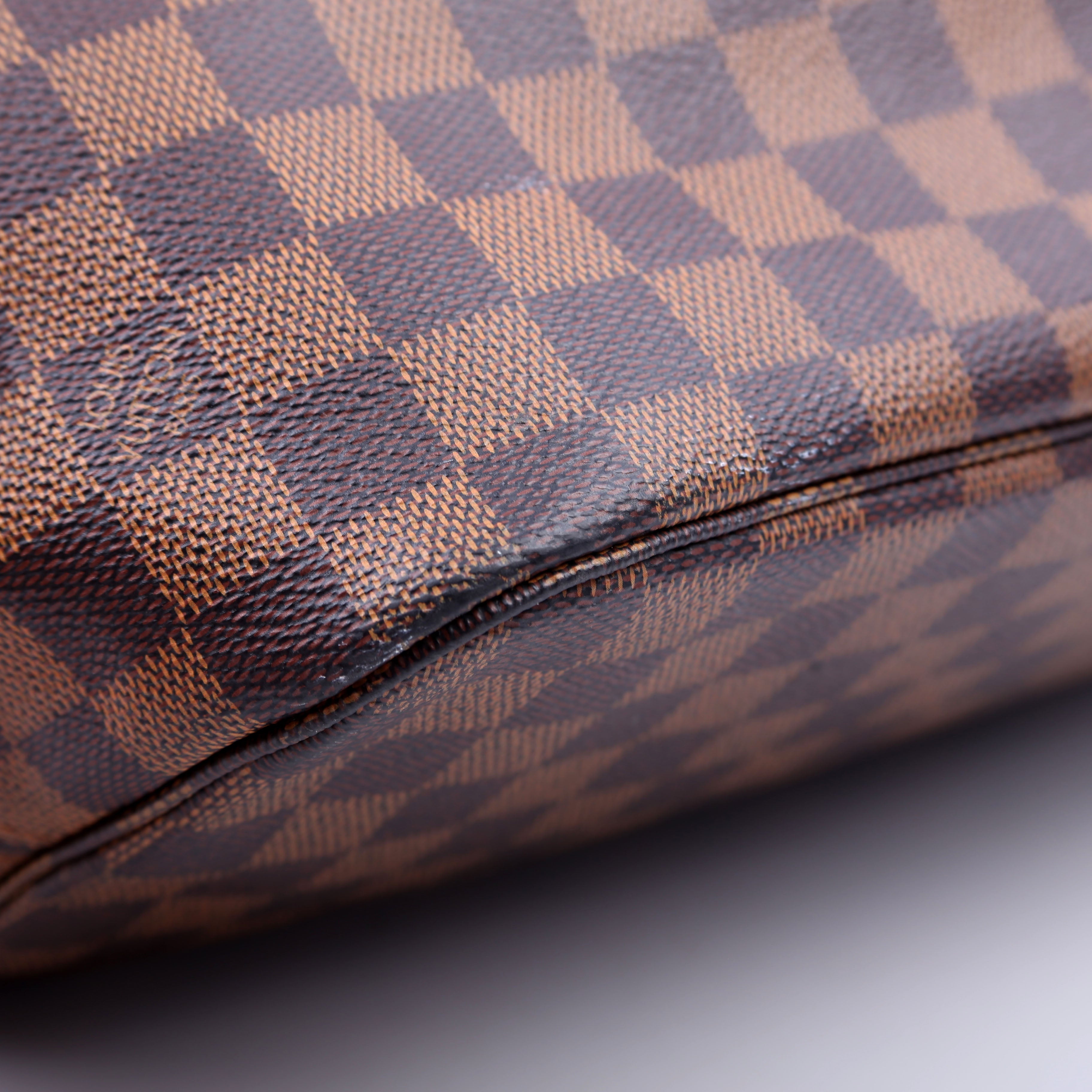 Neverfull With Wallet MM Damier Ebene
