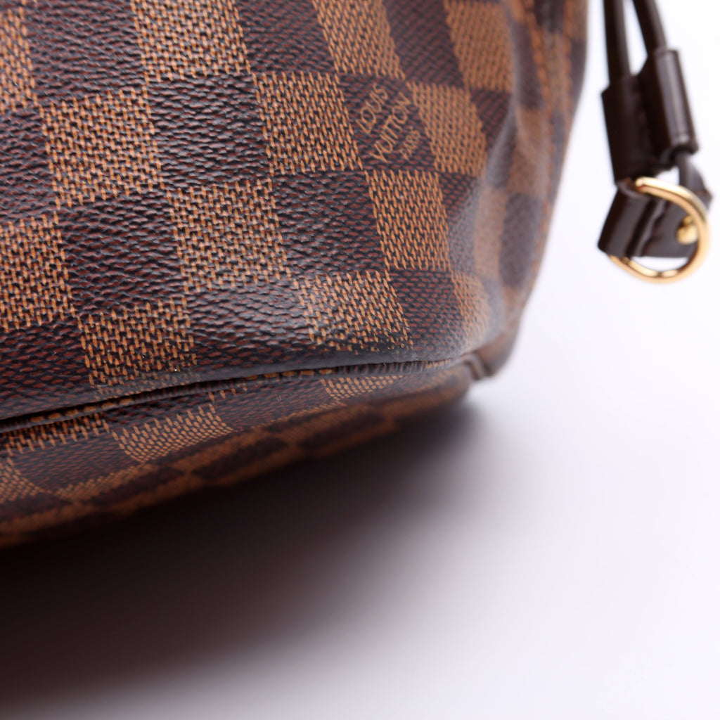 Neverfull With Wallet MM Damier Ebene