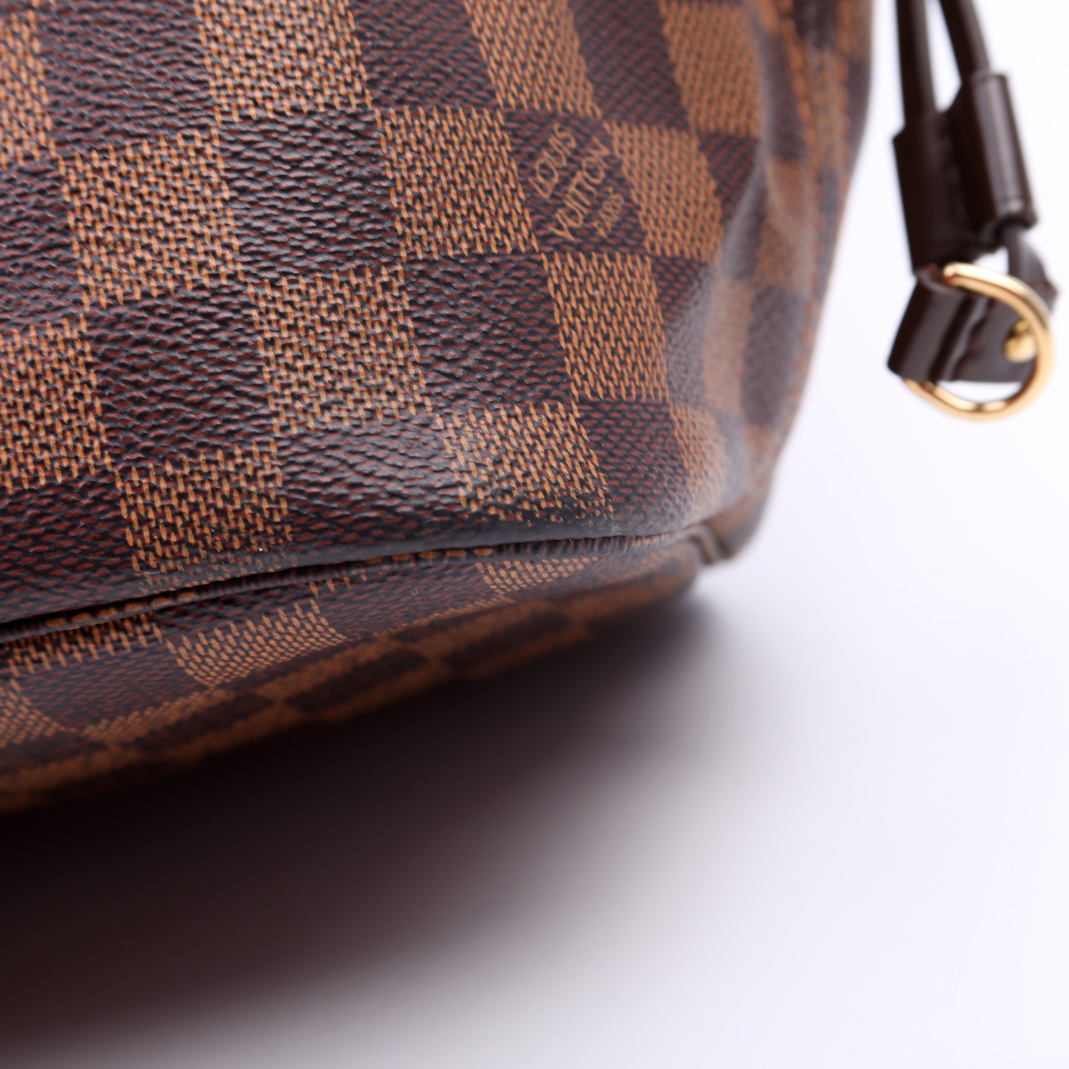 Neverfull With Wallet MM Damier Ebene