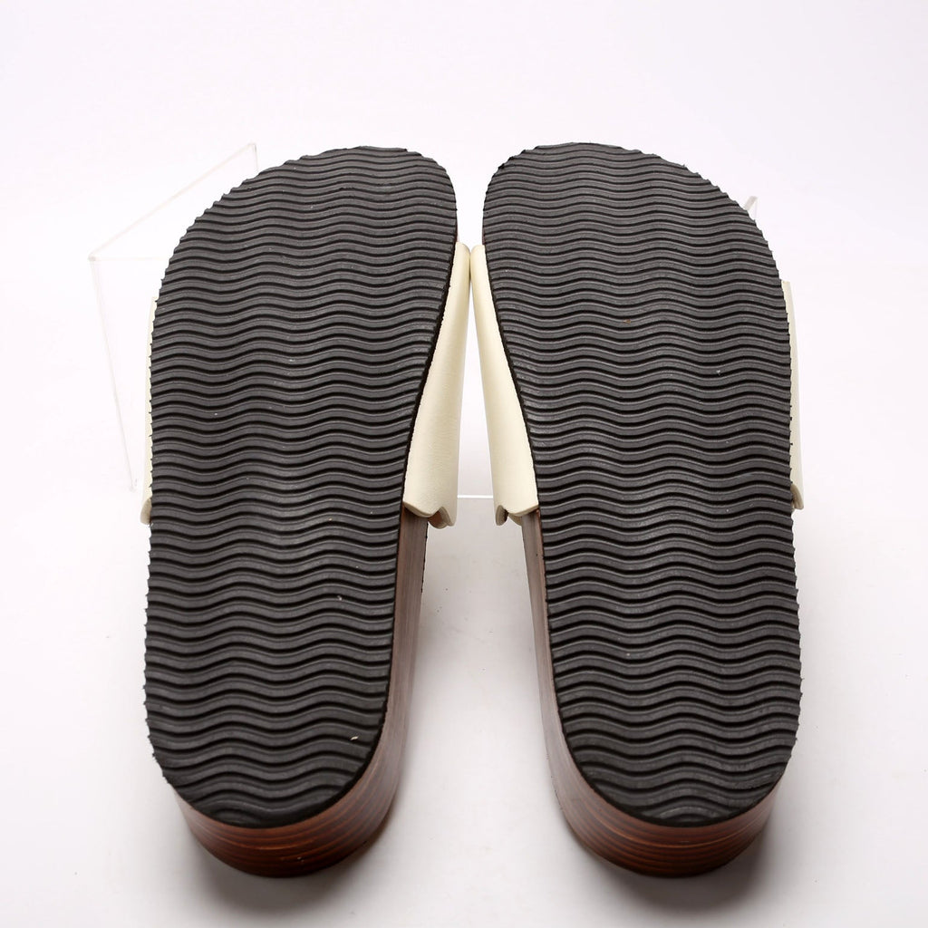 Ingrid Buckle Platform Slide Size 39