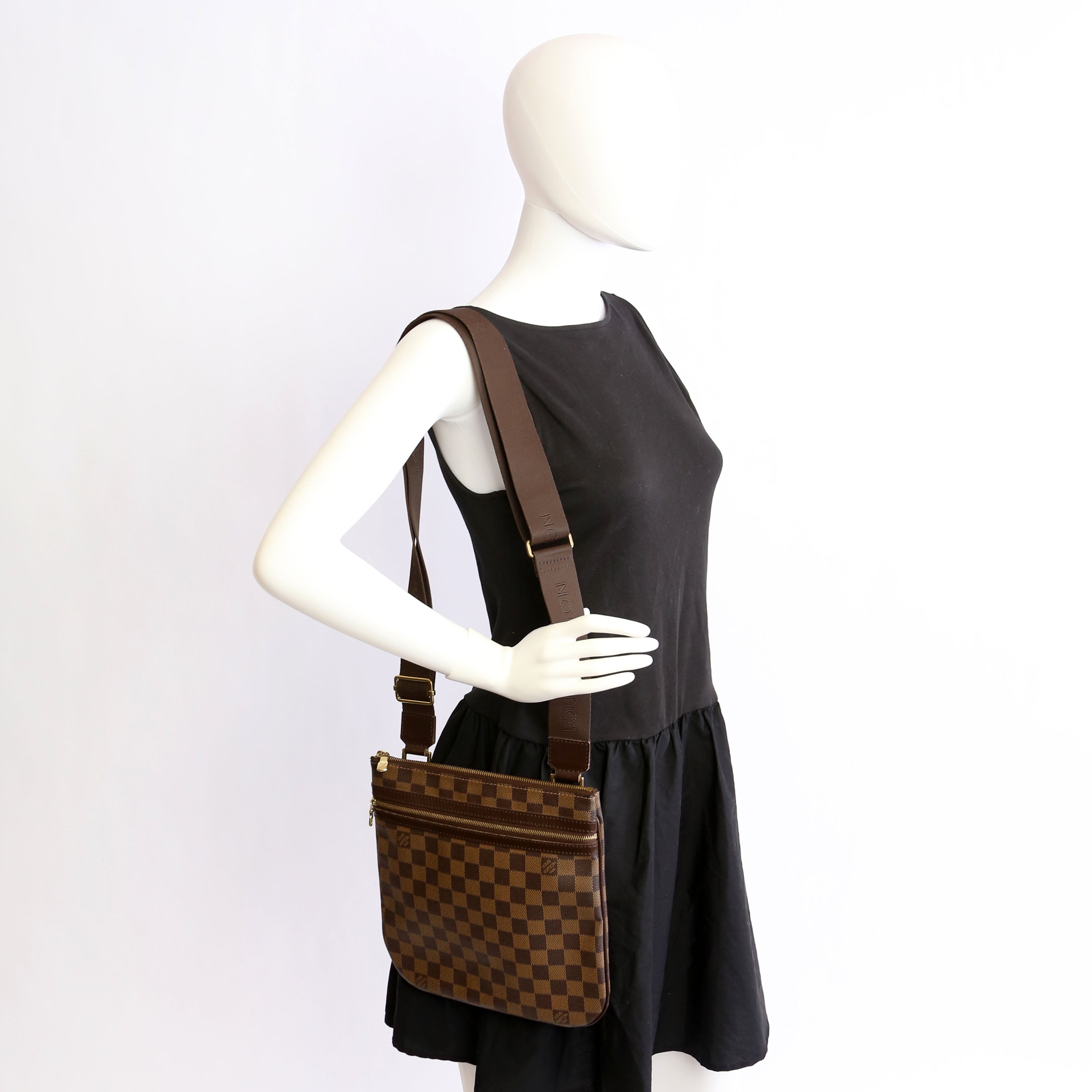 Pochette Bosphore Damier Ebene