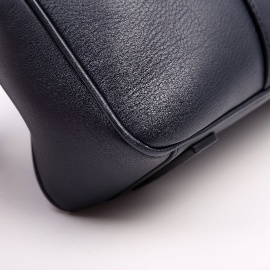 2VE305 Business Bag 2-Way Leather Blue