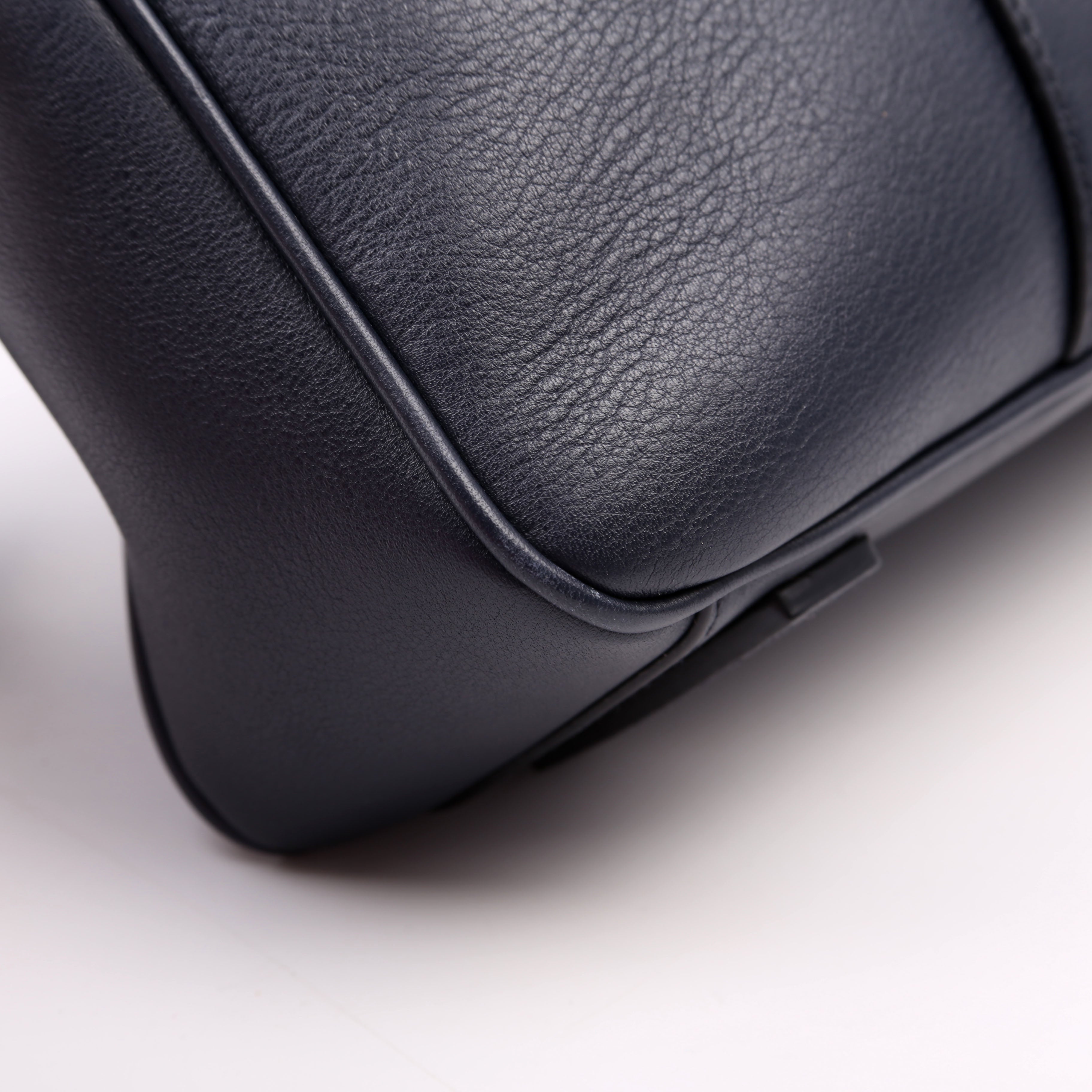 2VE305 Business Bag 2-Way Leather Blue