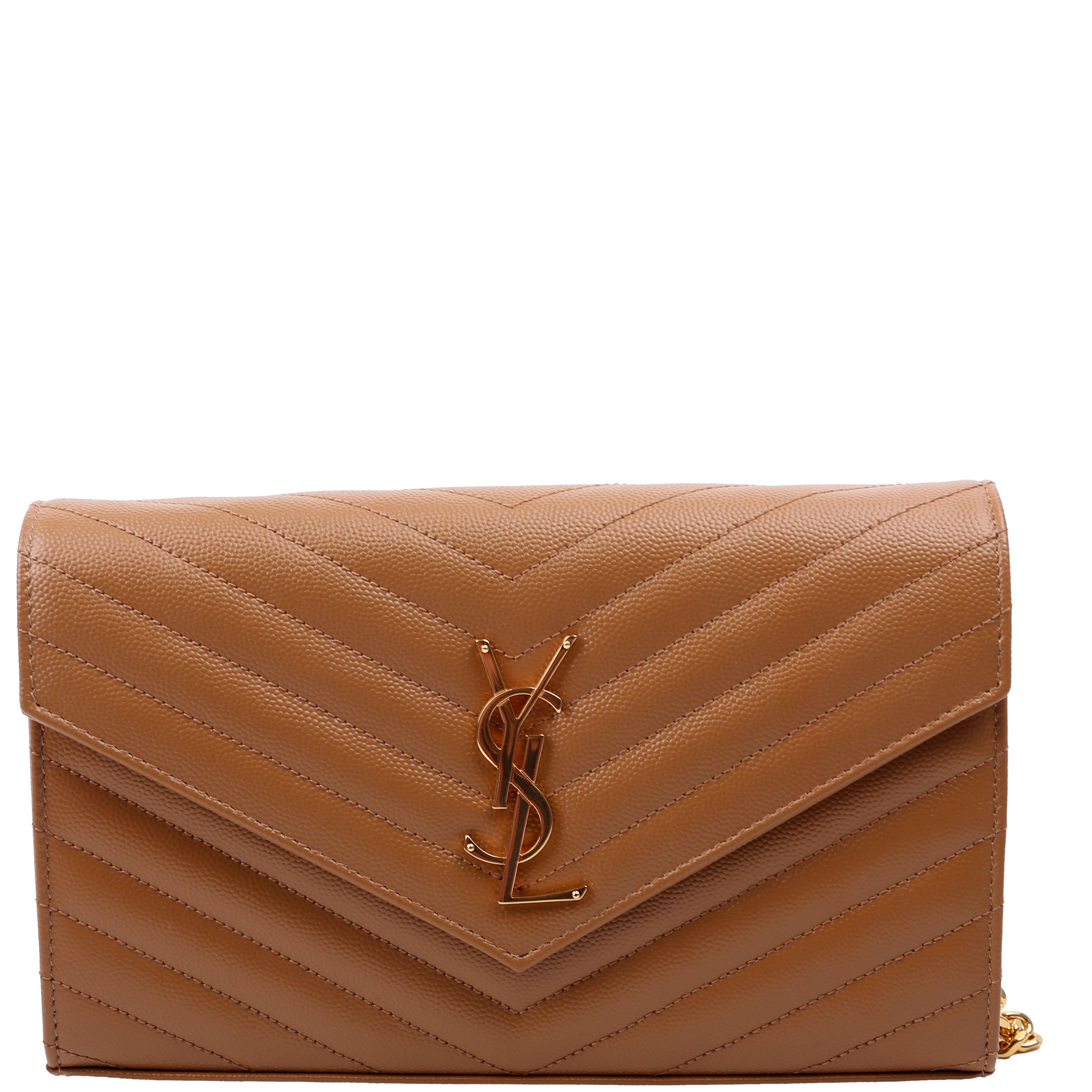 Grain De Poudre Chain Wallet 377828 Brown