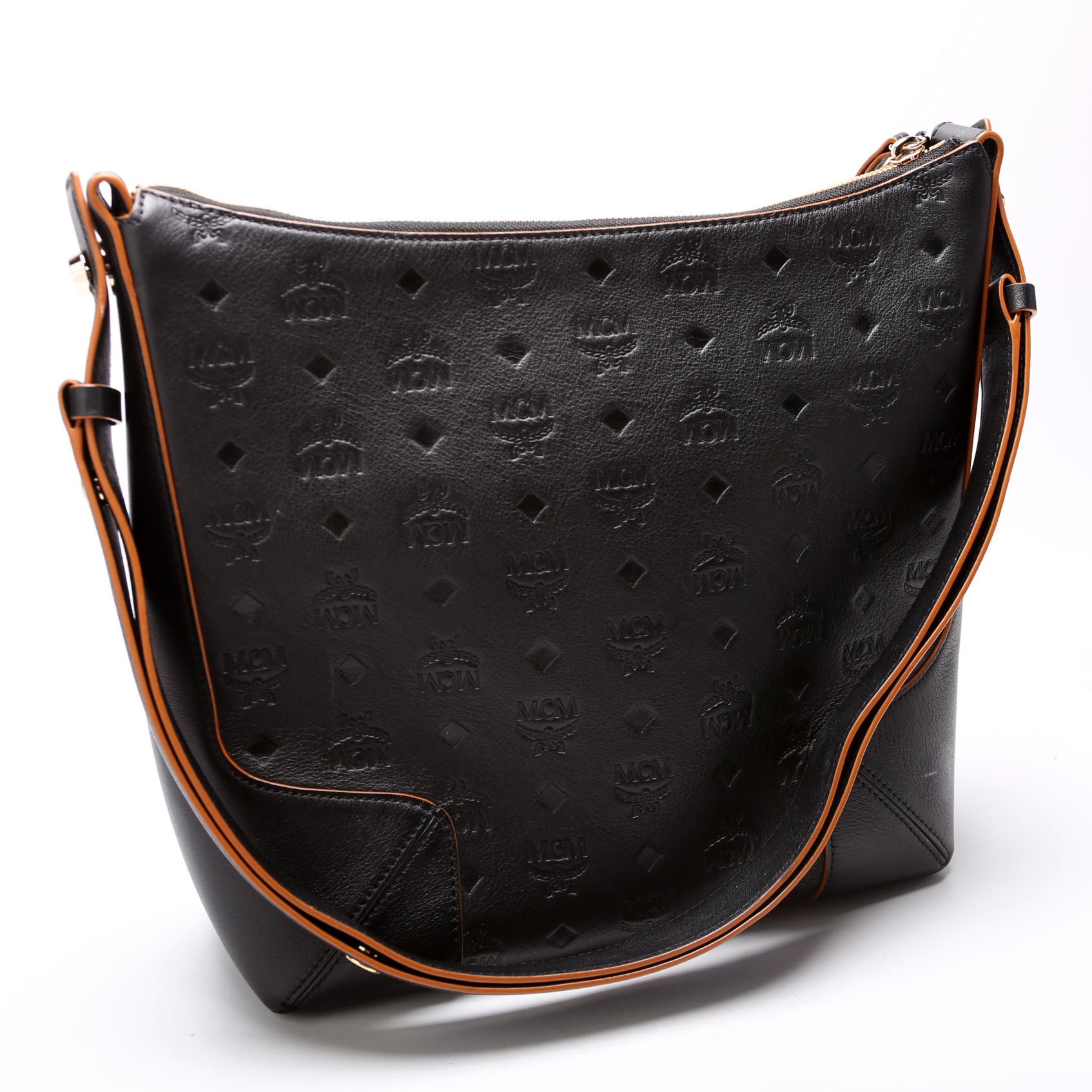 Klara Hobo Leather Medium Black