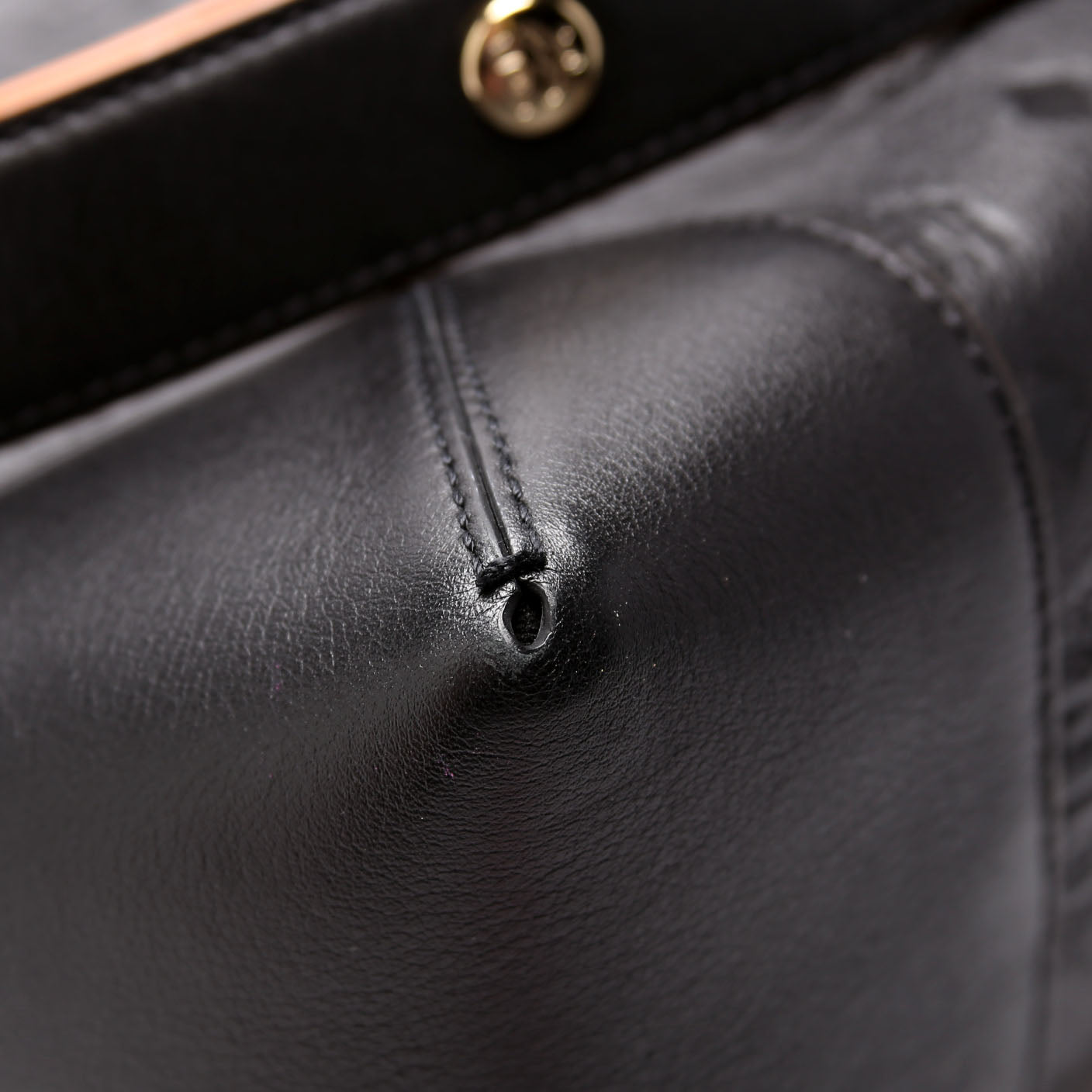 Klara Hobo Leather Medium Black