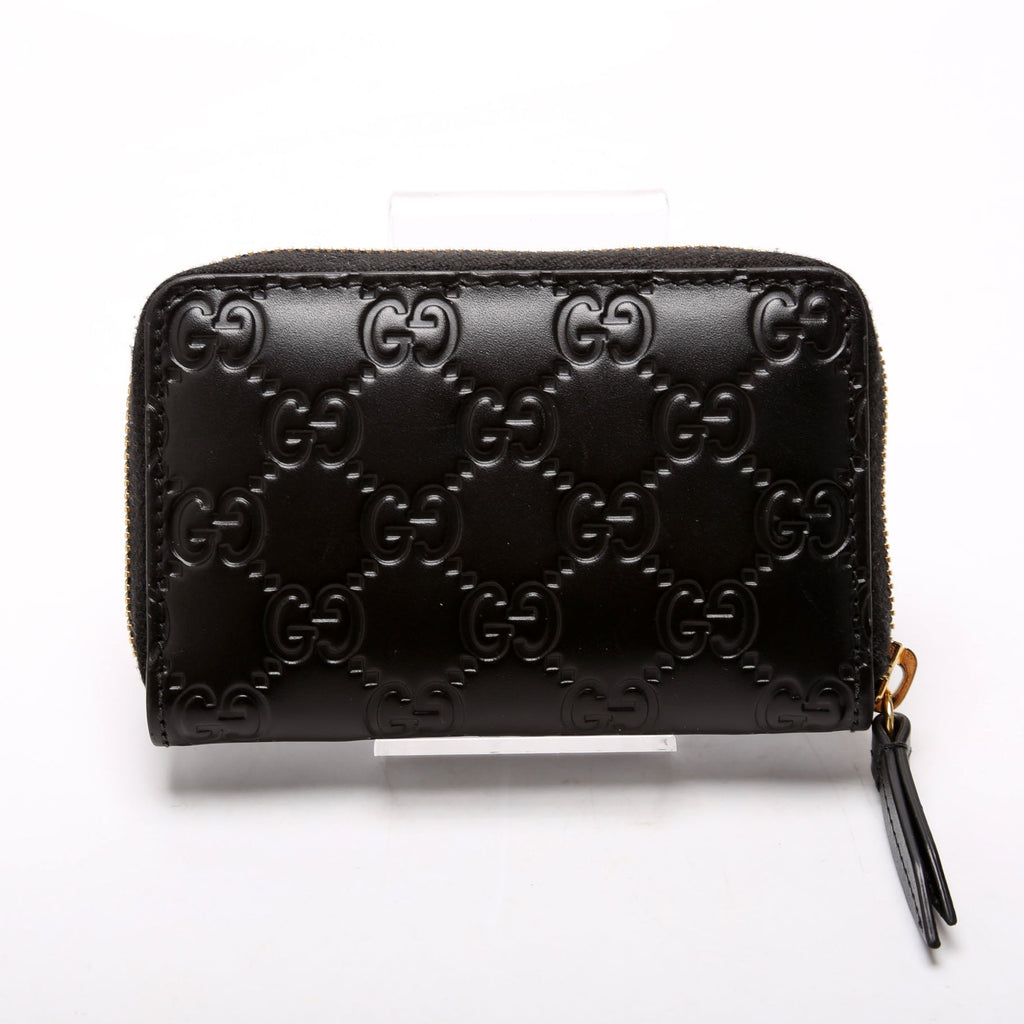 447939 Zip Around Card Case Black
