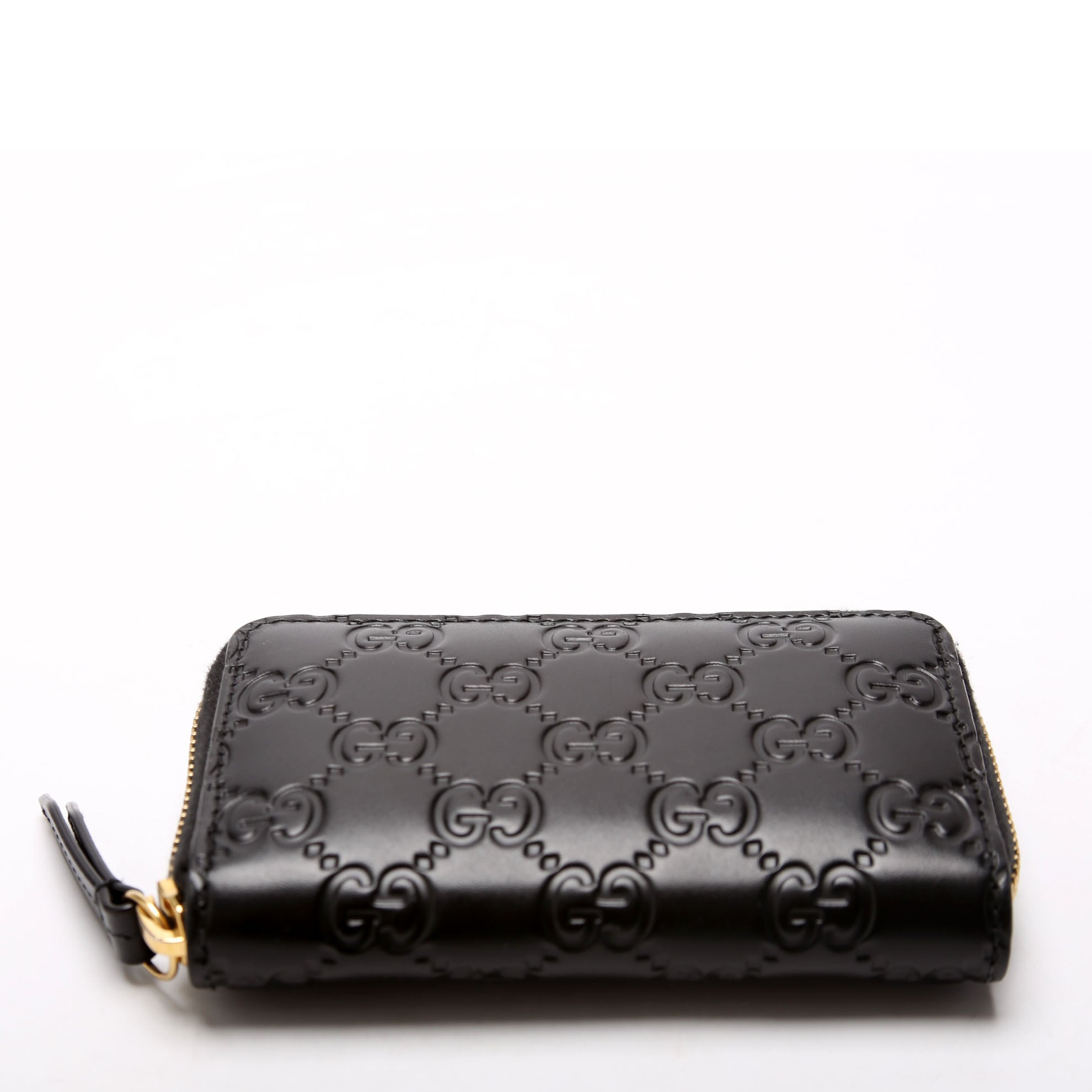 447939 Zip Around Card Case Black