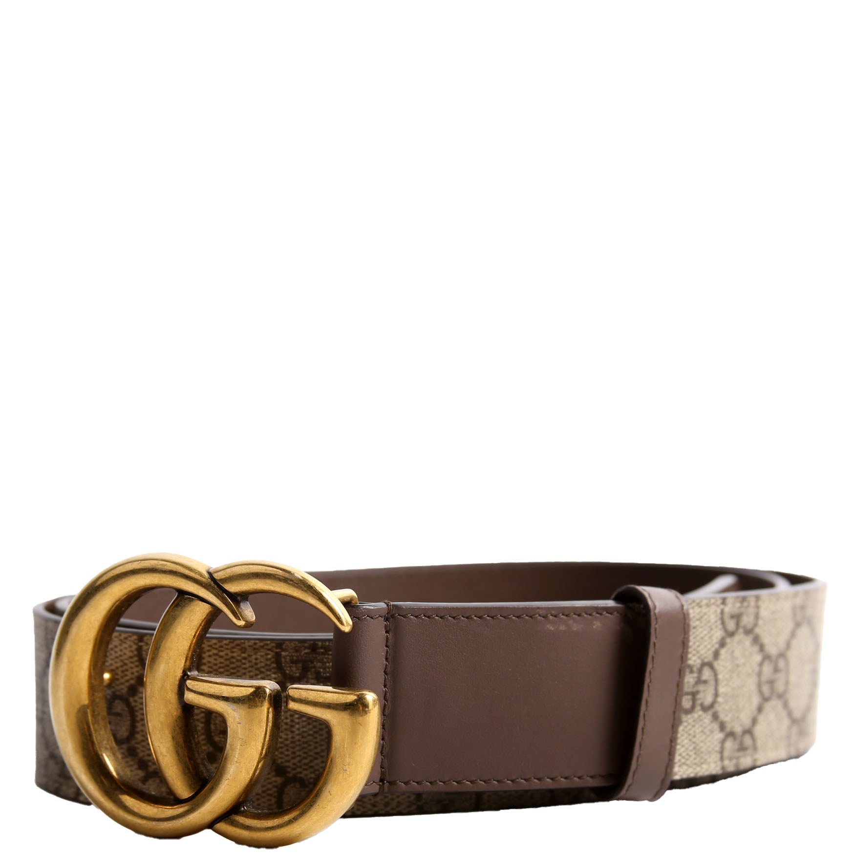 400593 Marmont GG Supreme Belt Size 105/42 Brown