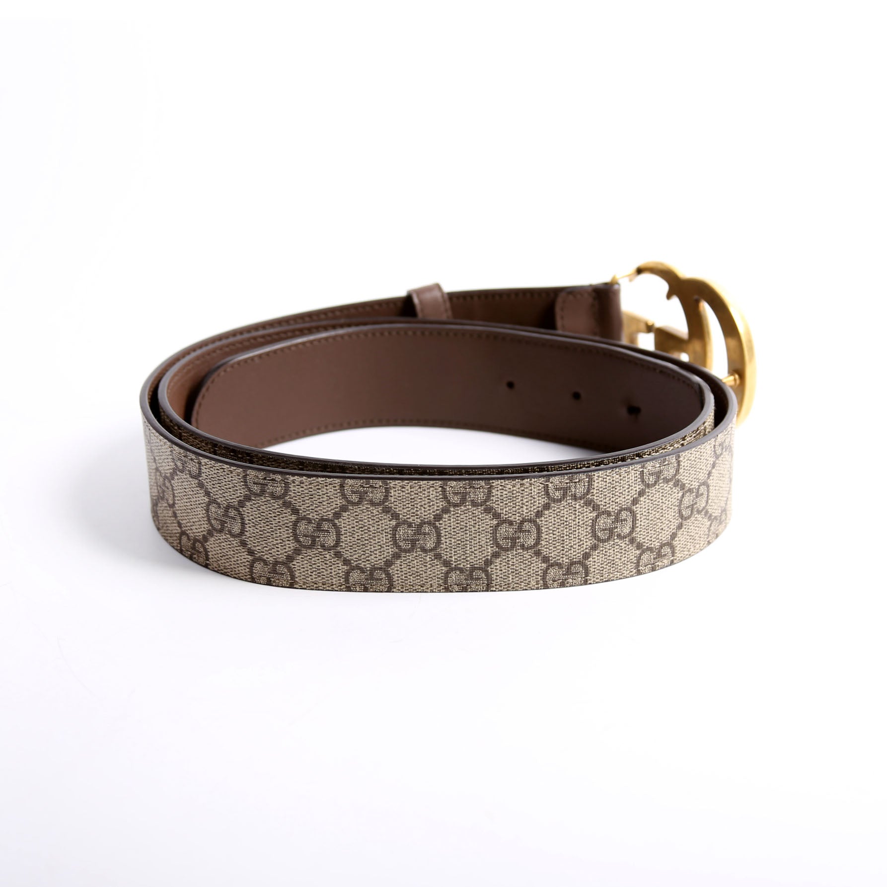 400593 Marmont GG Supreme Belt Size 105/42 Brown