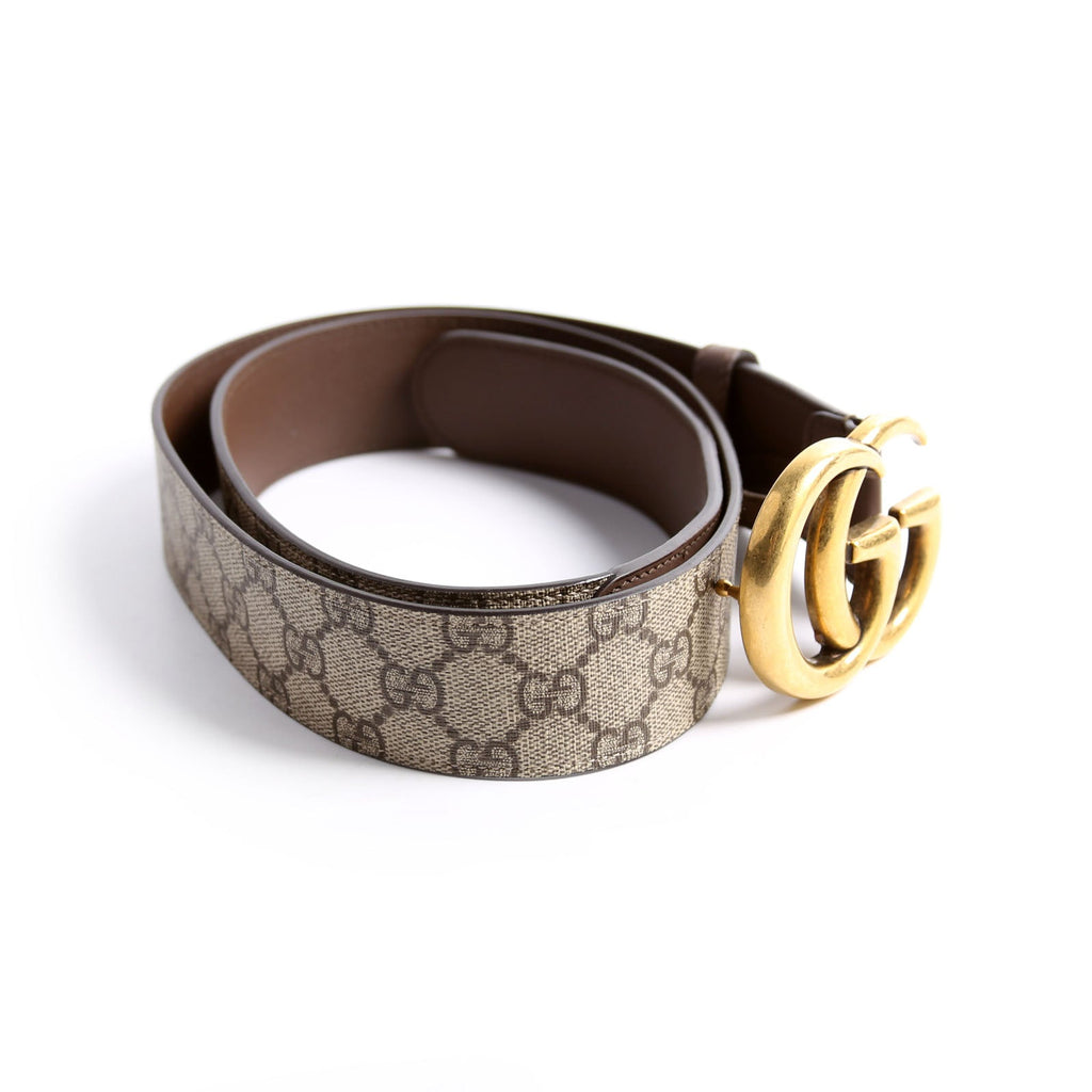 400593 Marmont GG Supreme Belt Size 105/42 Brown
