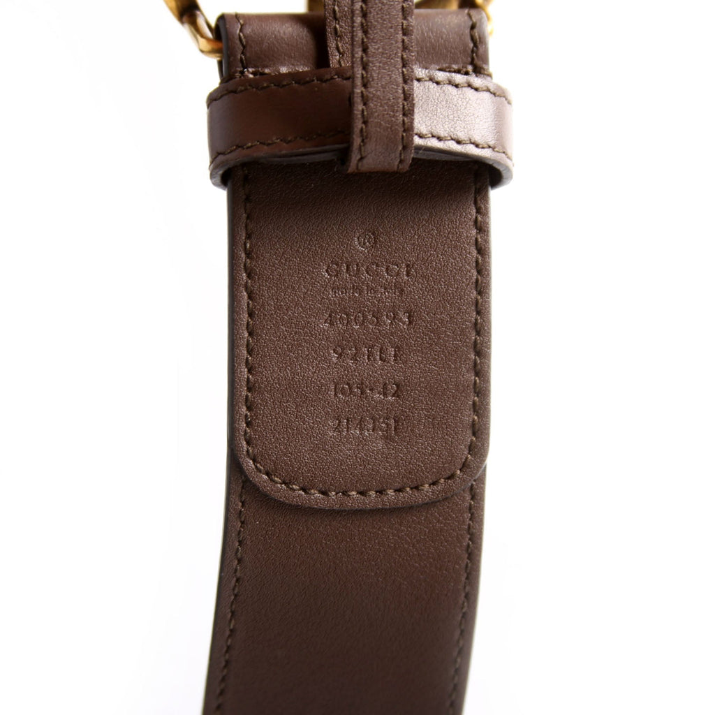 400593 Marmont GG Supreme Belt Size 105/42 Brown