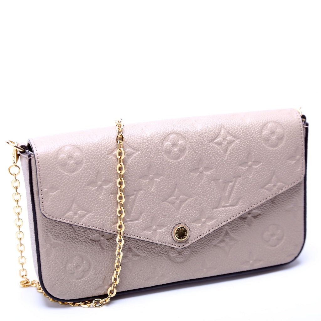 Pochette Felicie Empreinte Turtle Dove
