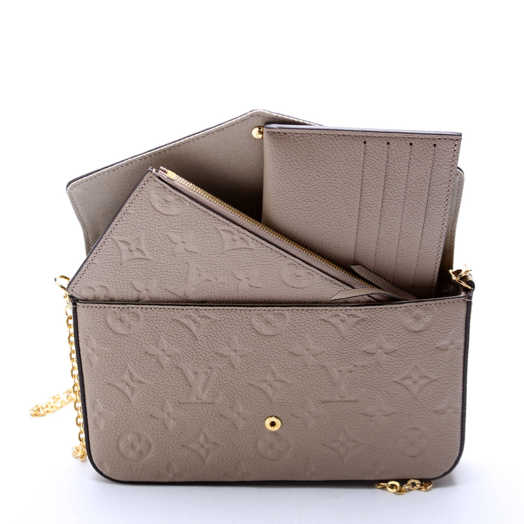 Pochette Felicie Empreinte Turtle Dove