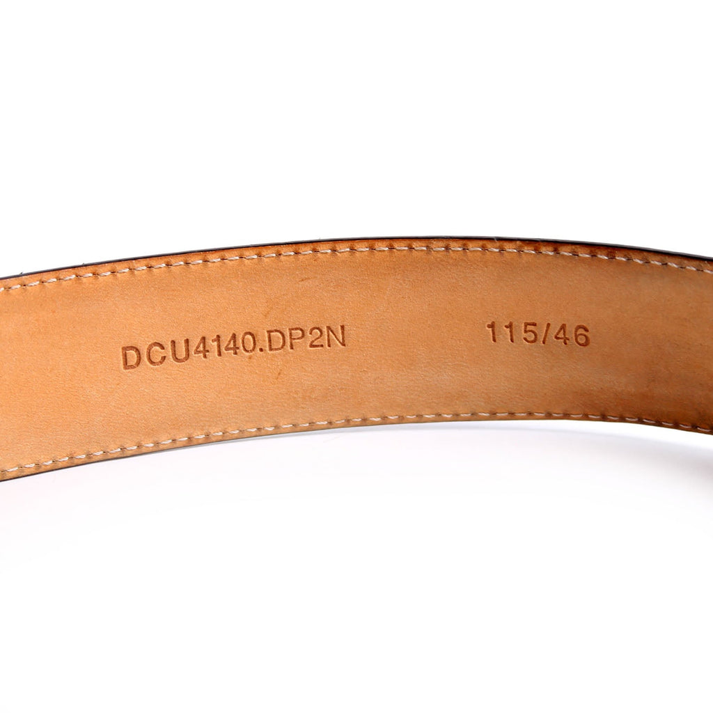 DCU4140 Medusa Head Python Belt Size 115/46 Red/Gold