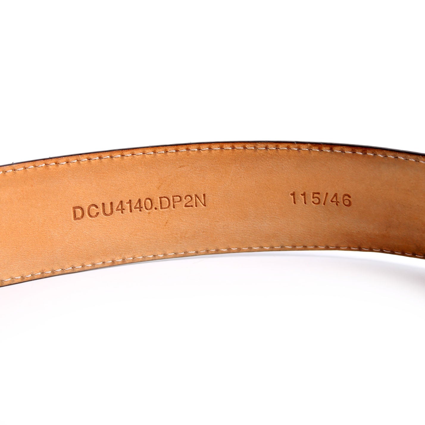 DCU4140 Medusa Head Python Belt Size 115/46 Red/Gold