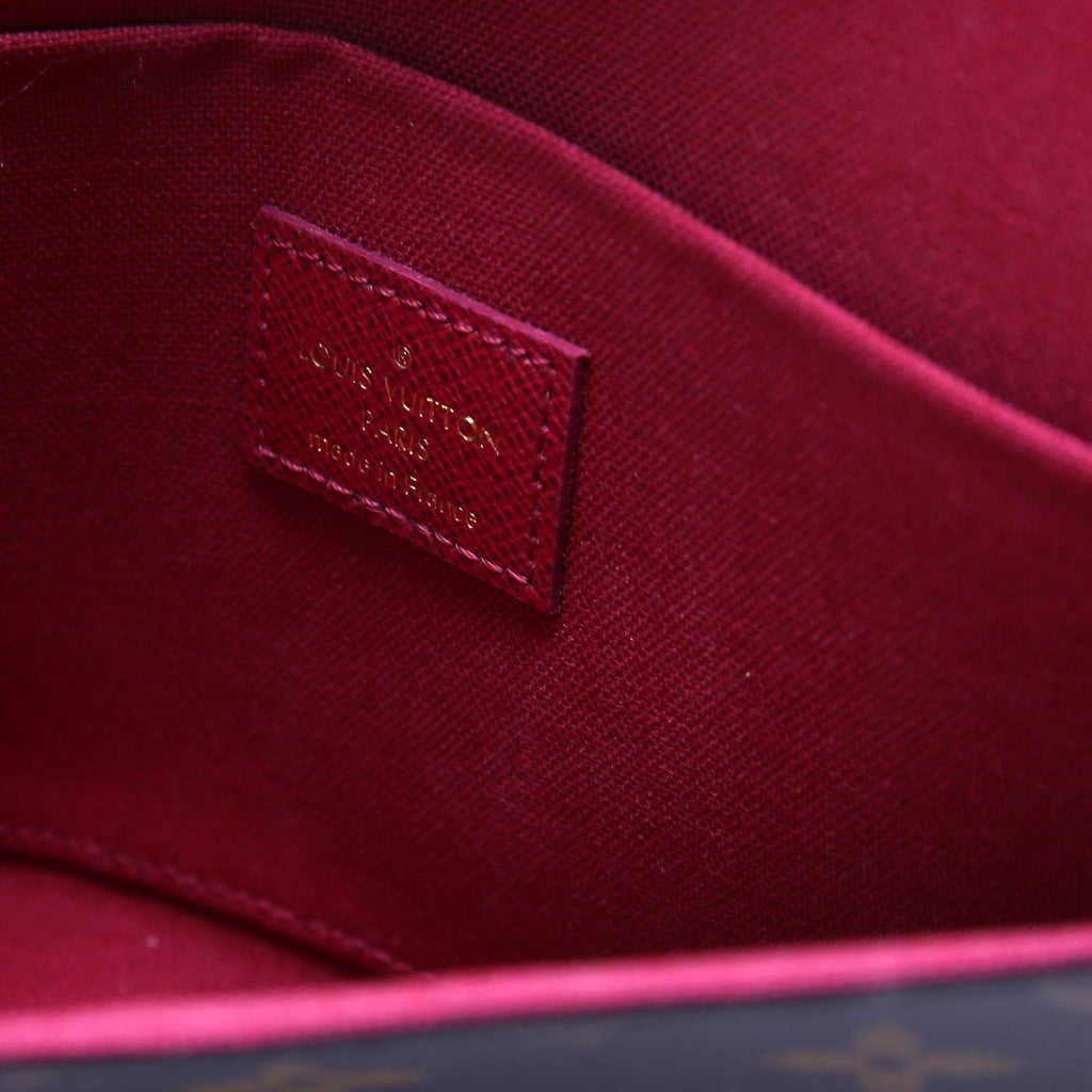 Pochette Felicie Monogram Berry