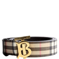 TB Logo Archive Check Belt Size Large Black