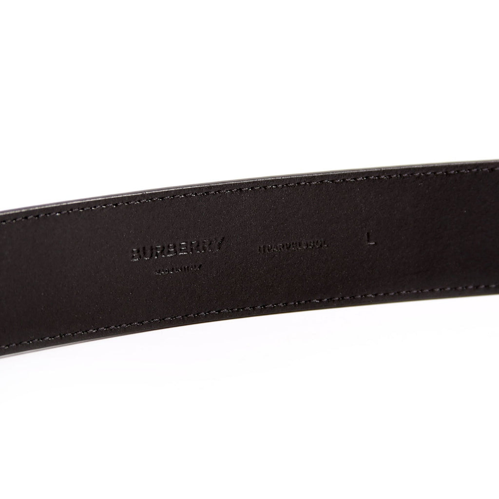 TB Logo Archive Check Belt Size Large Black