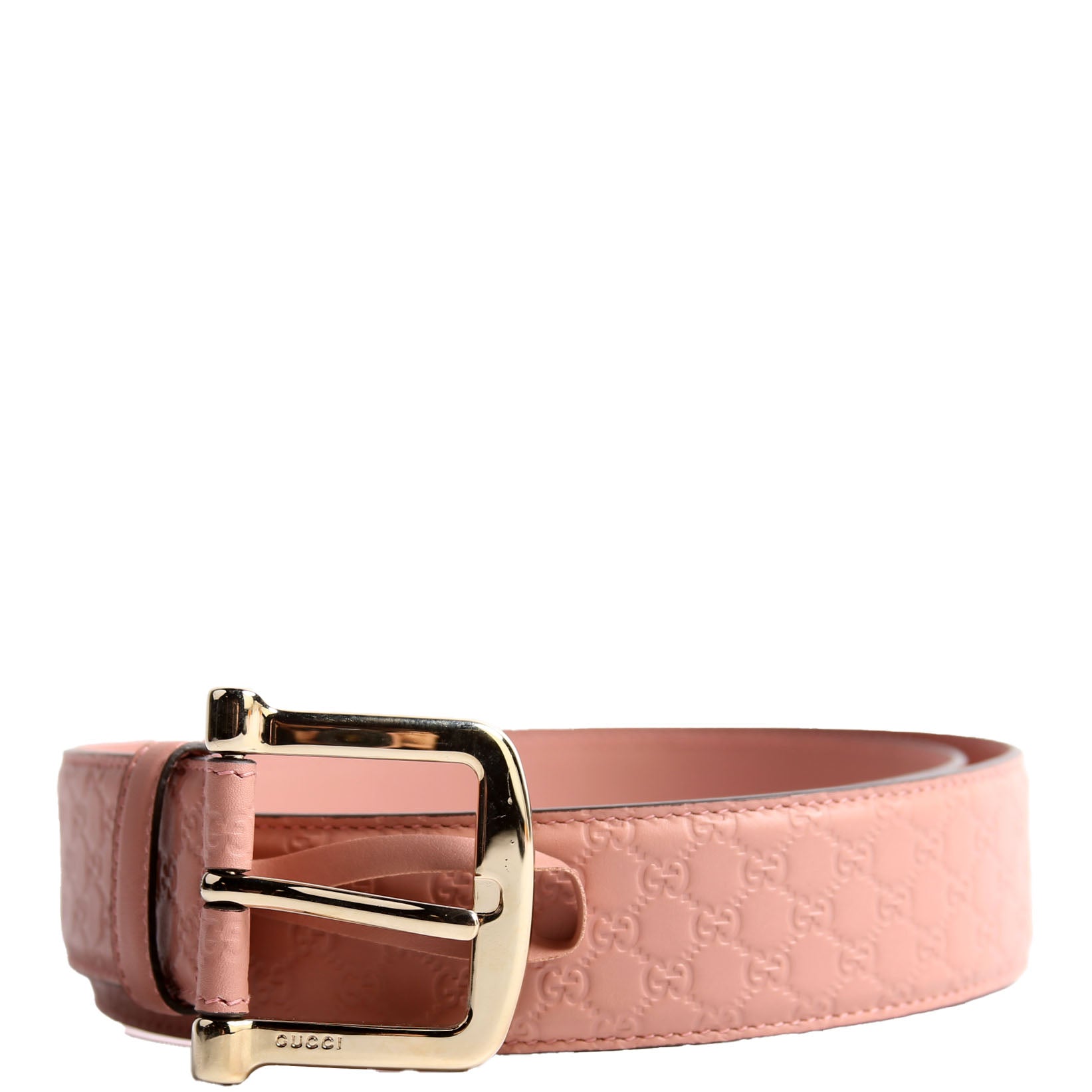 Gucci 281548 Guccissima Belt Size 85/34 Pink